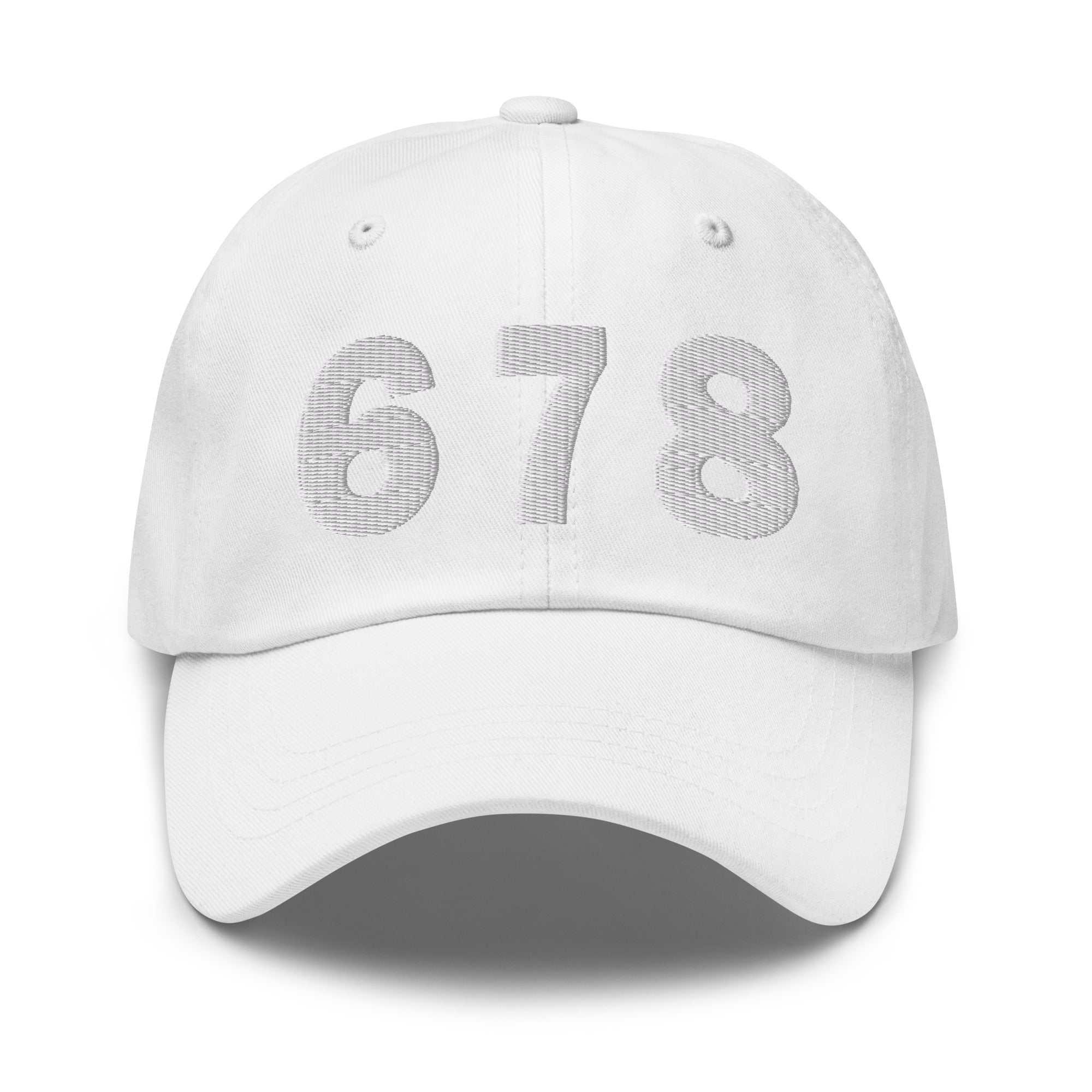 678 Area Code Dad Hat