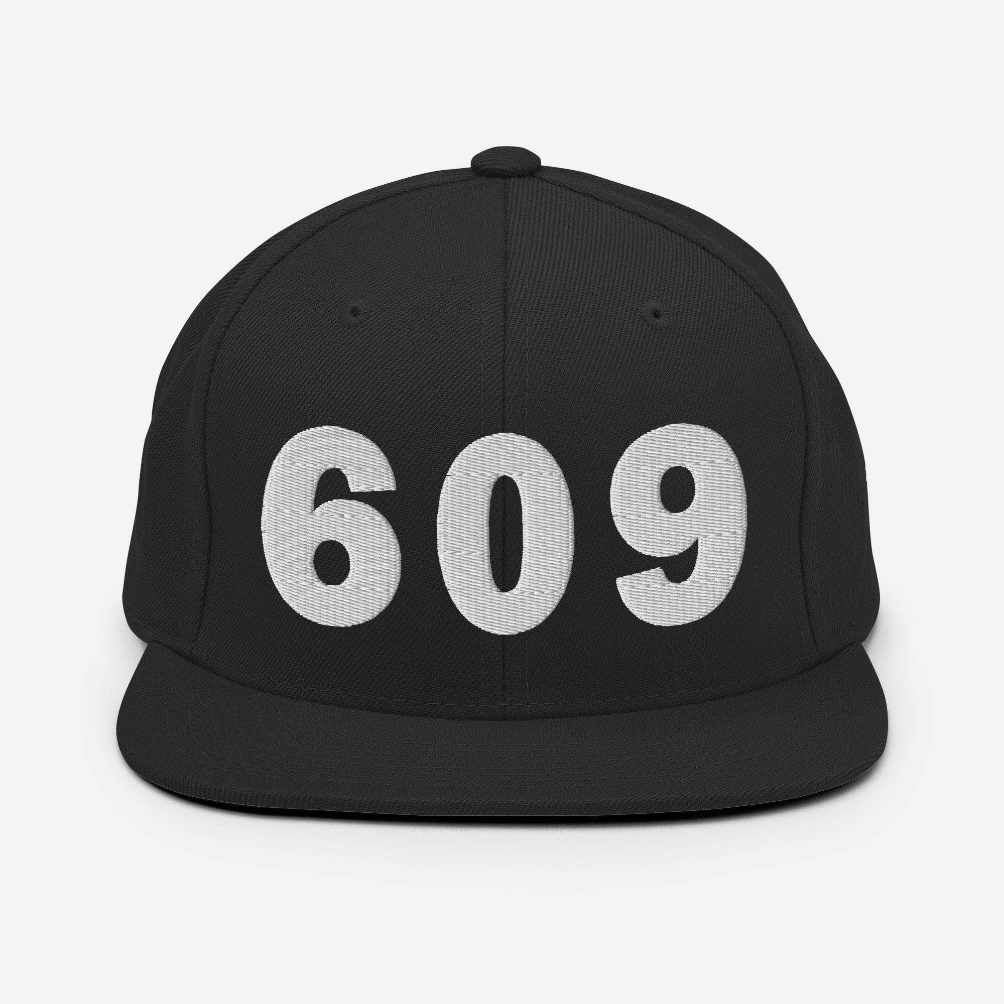 609 Area Code Snapback Hat