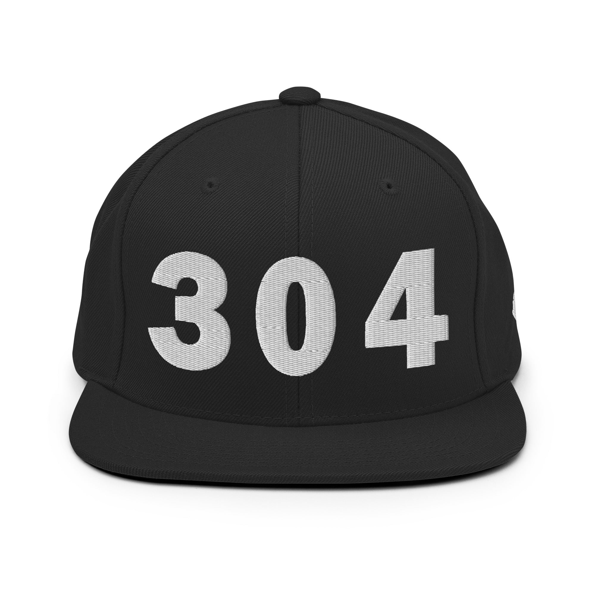 304 Area Code Snapback Hat