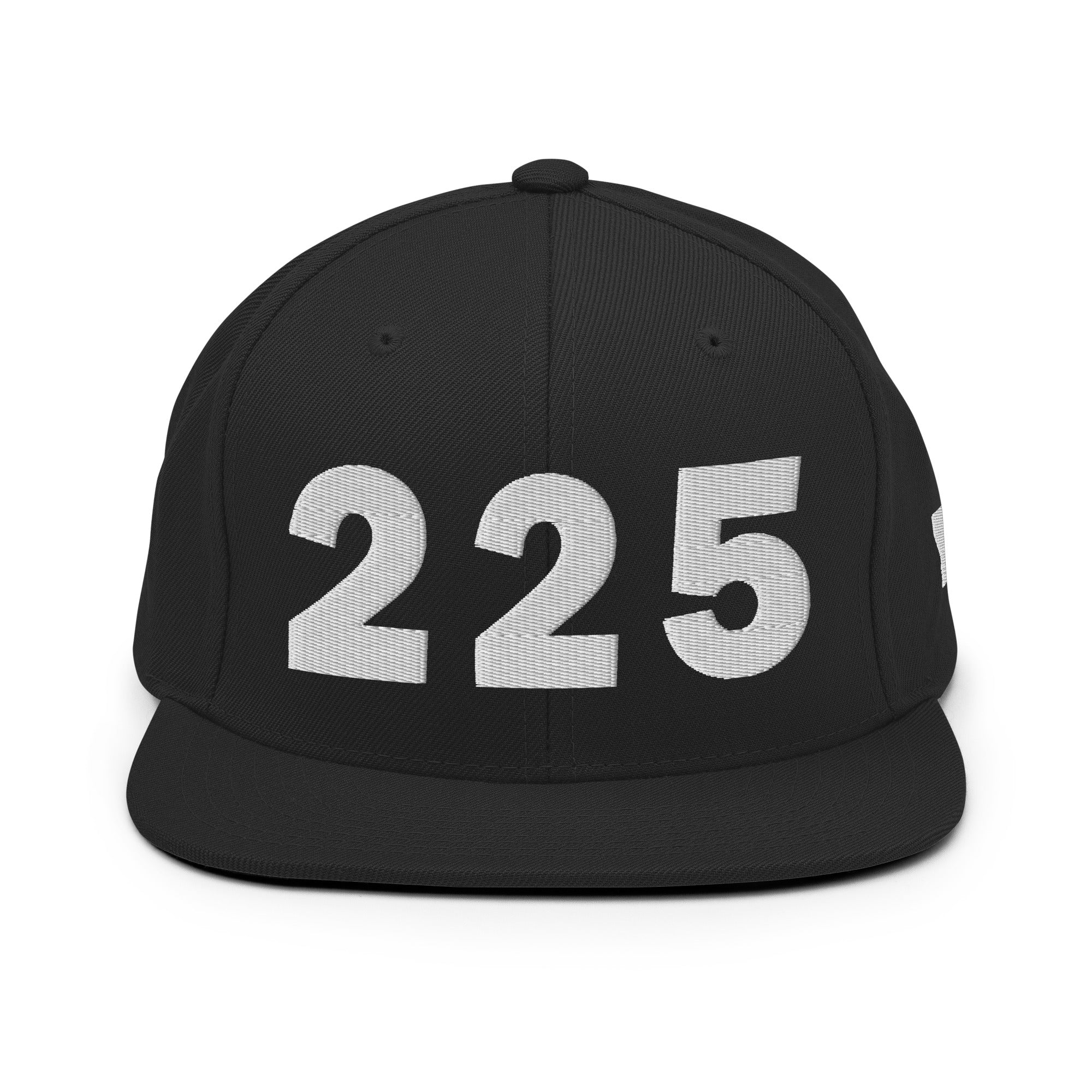 225 Area Code Snapback Hat