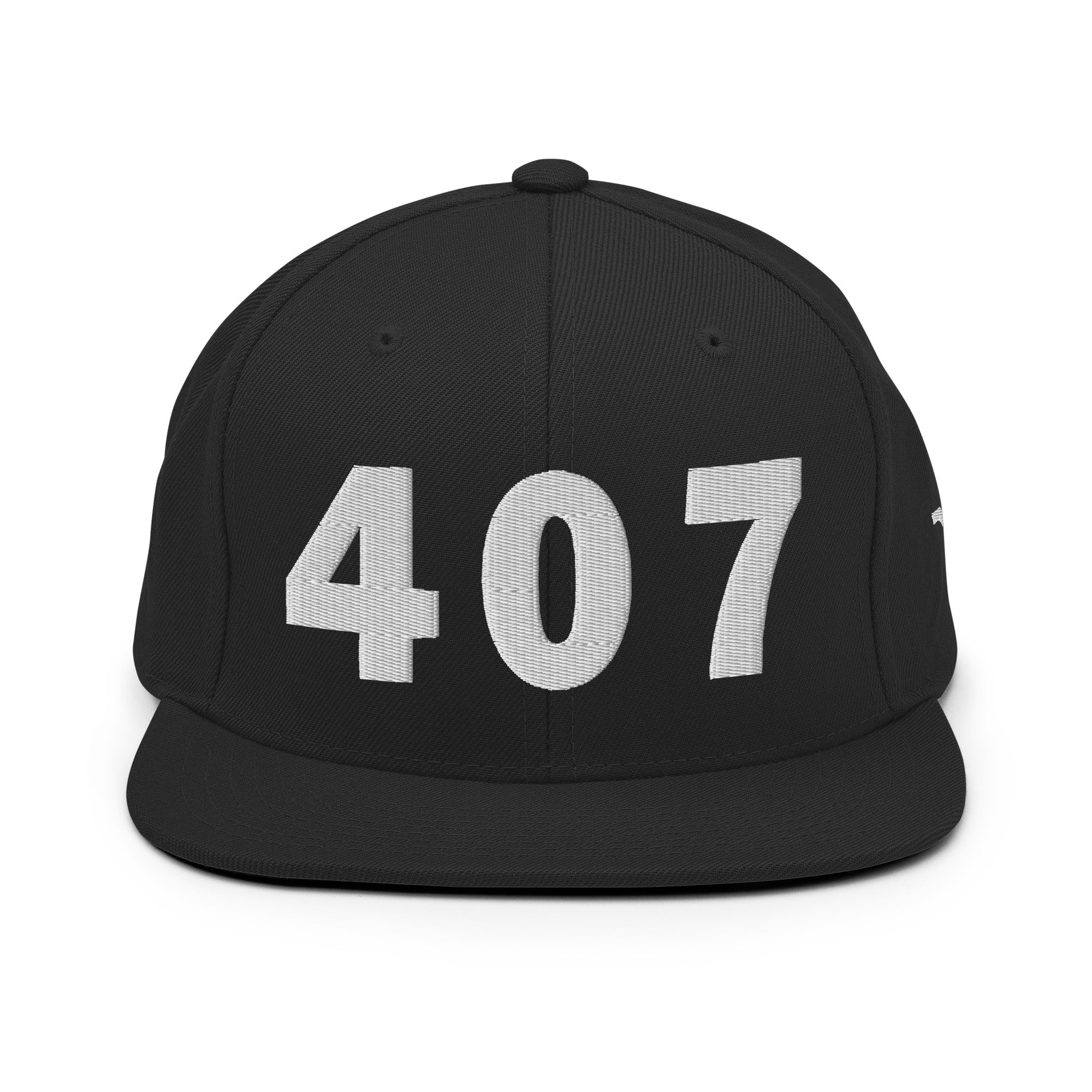 407 Area Code Snapback Hat