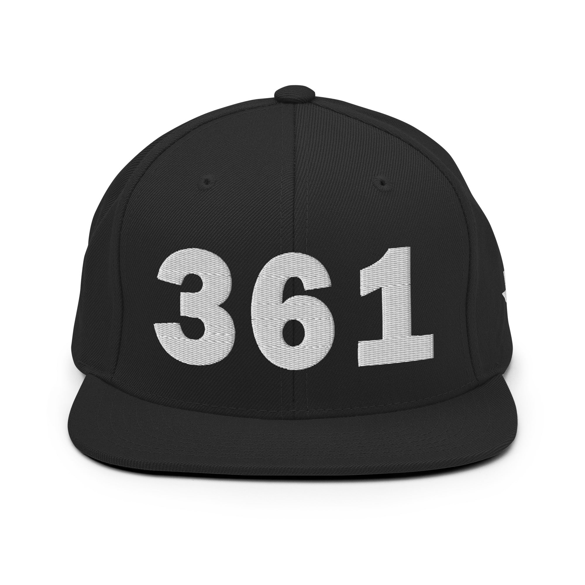 361 Area Code Snapback Hat
