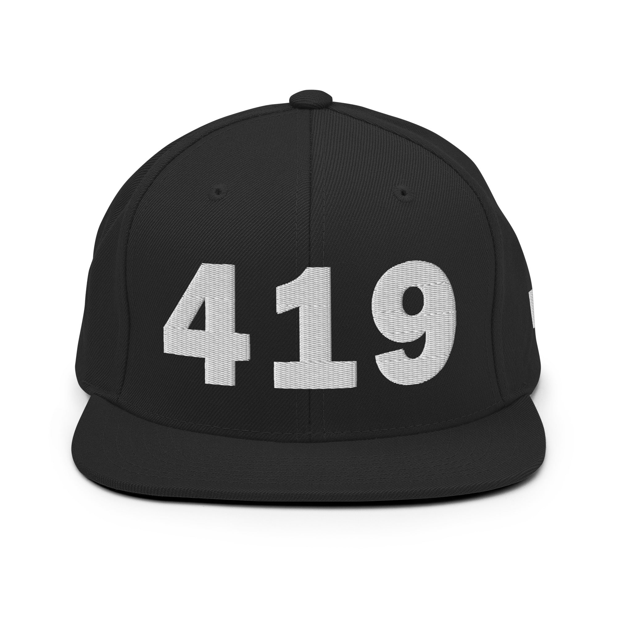 419 Area Code Snapback Hat