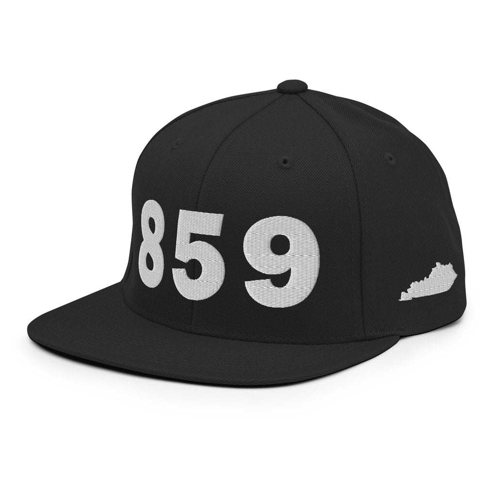 859 Area Code Snapback Hat