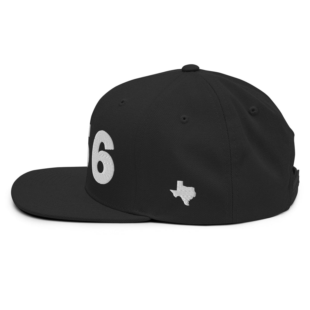 956 Area Code Snapback Hat