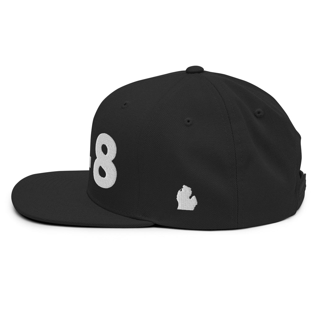 248 Area Code Snapback Hat