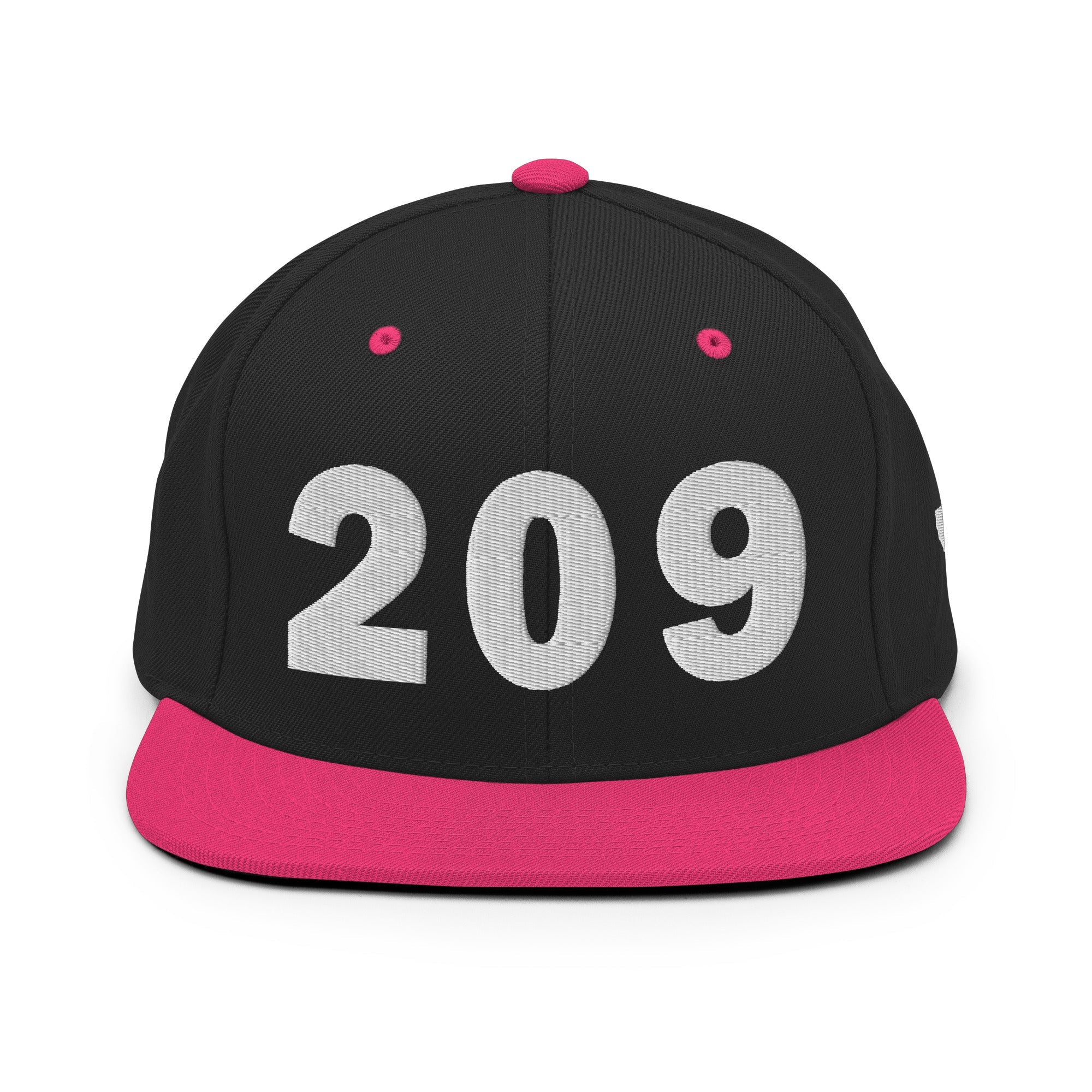 209 Area Code Snapback Hat