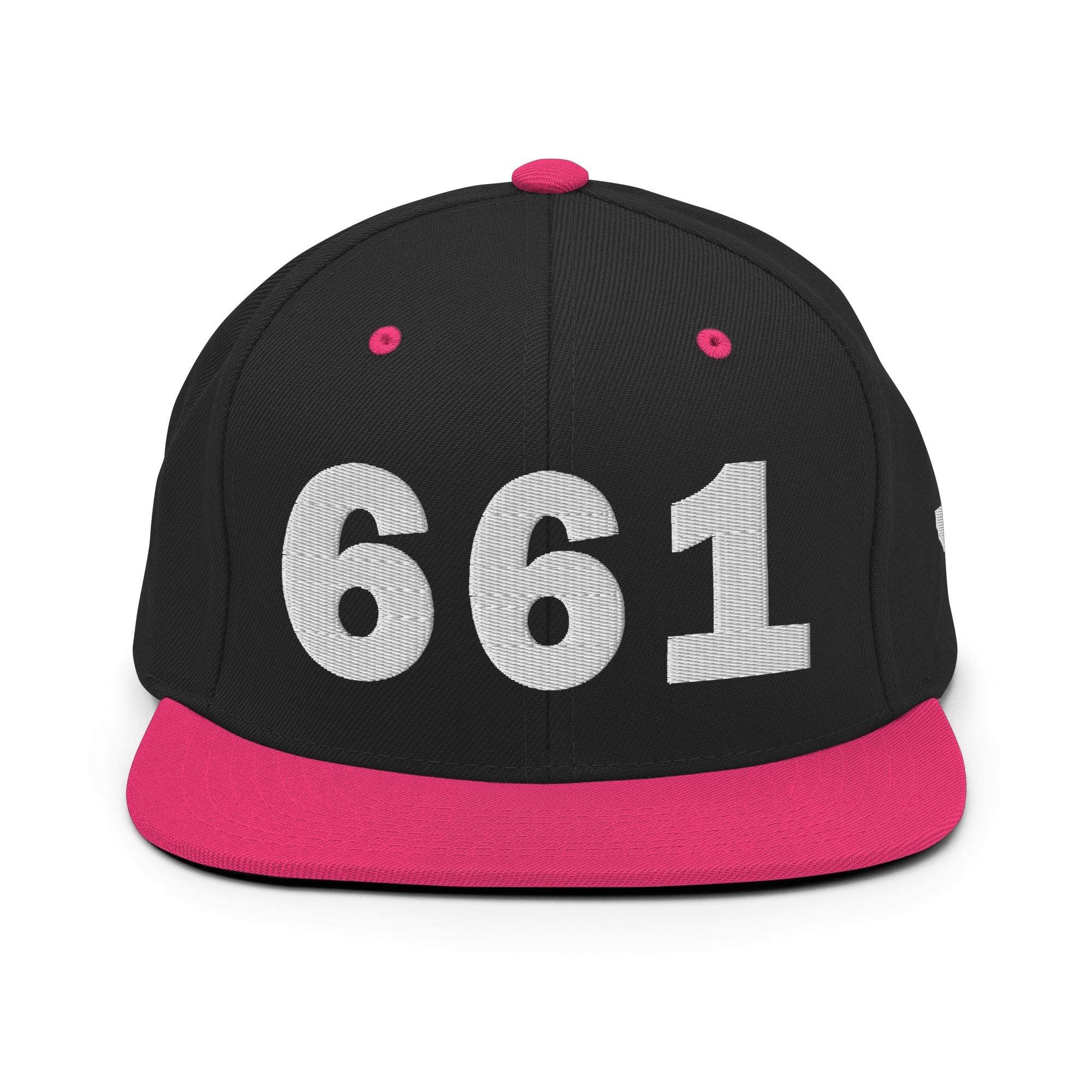661 Area Code Snapback Hat
