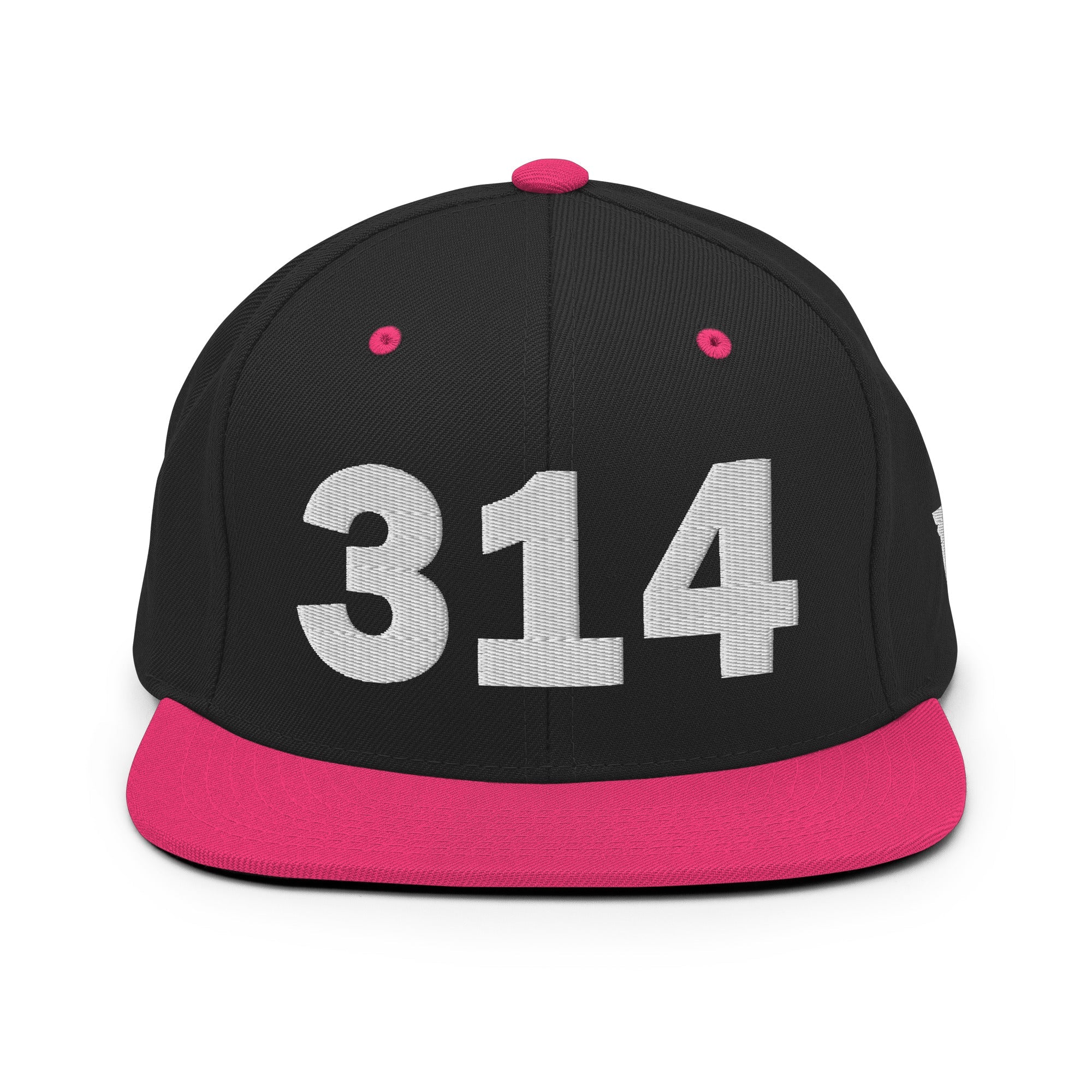 314 Area Code Snapback Hat