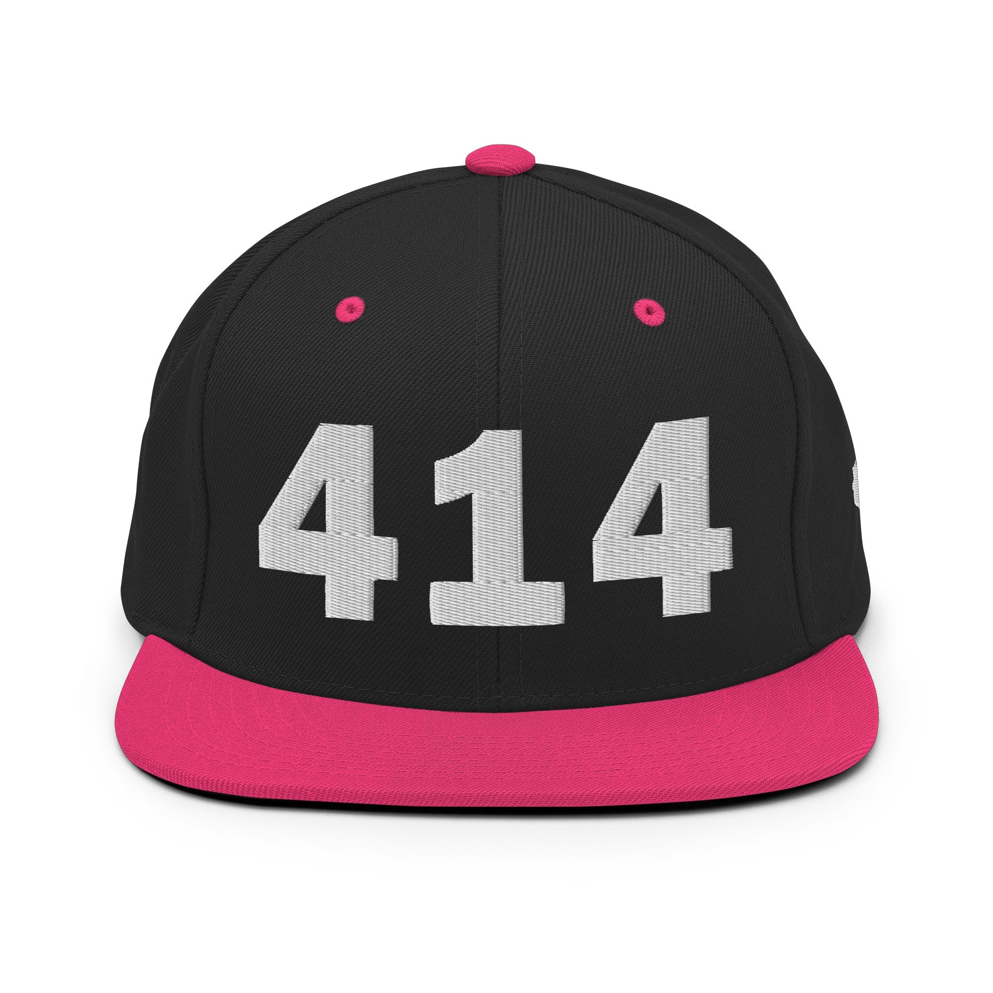 414 Area Code Snapback Hat