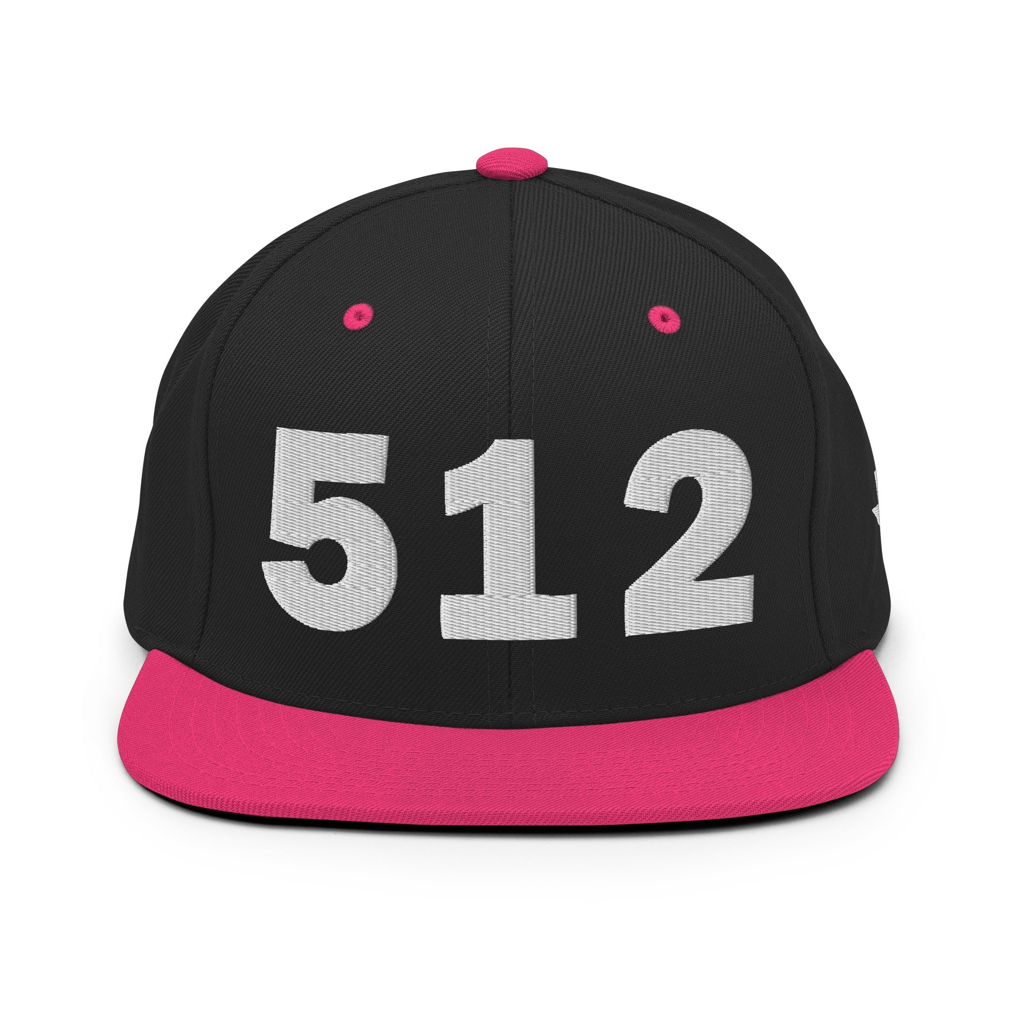 512 Area Code Snapback Hat