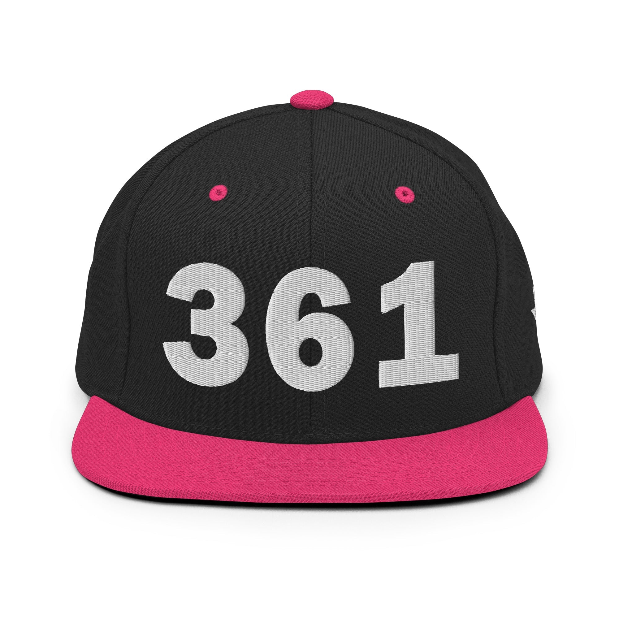 361 Area Code Snapback Hat