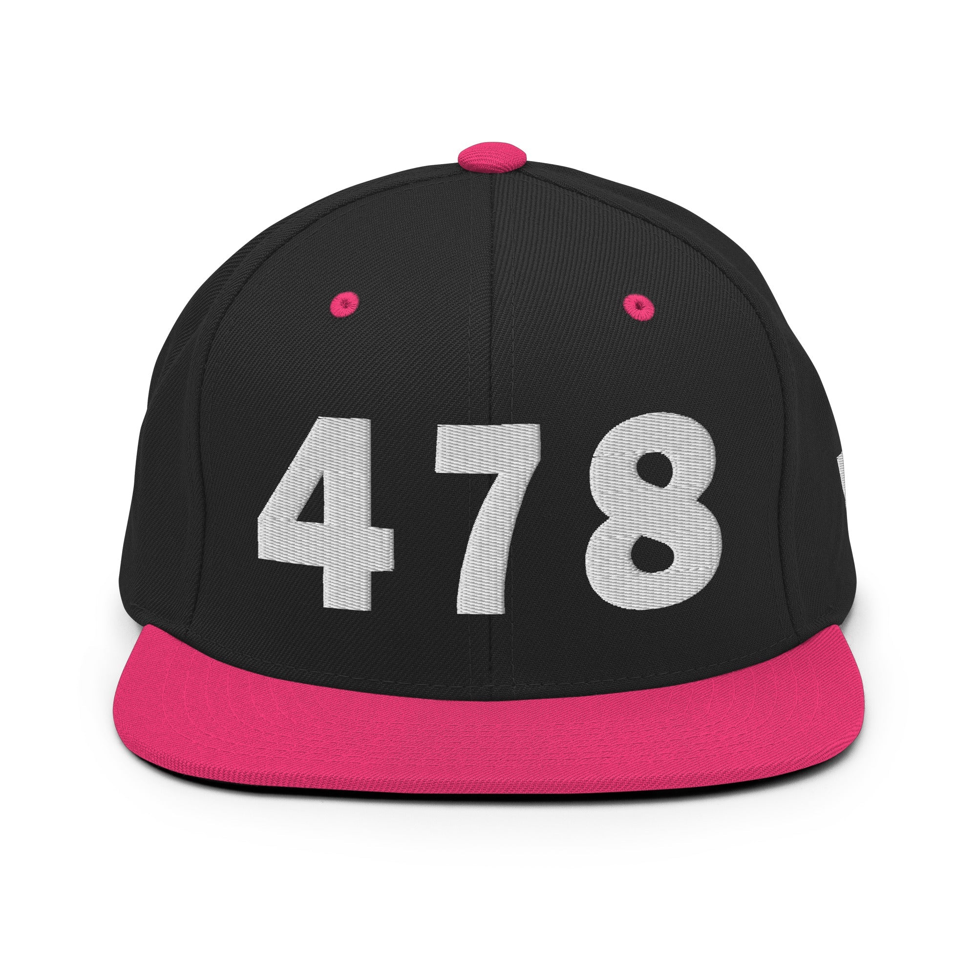 478 Area Code Snapback Hat