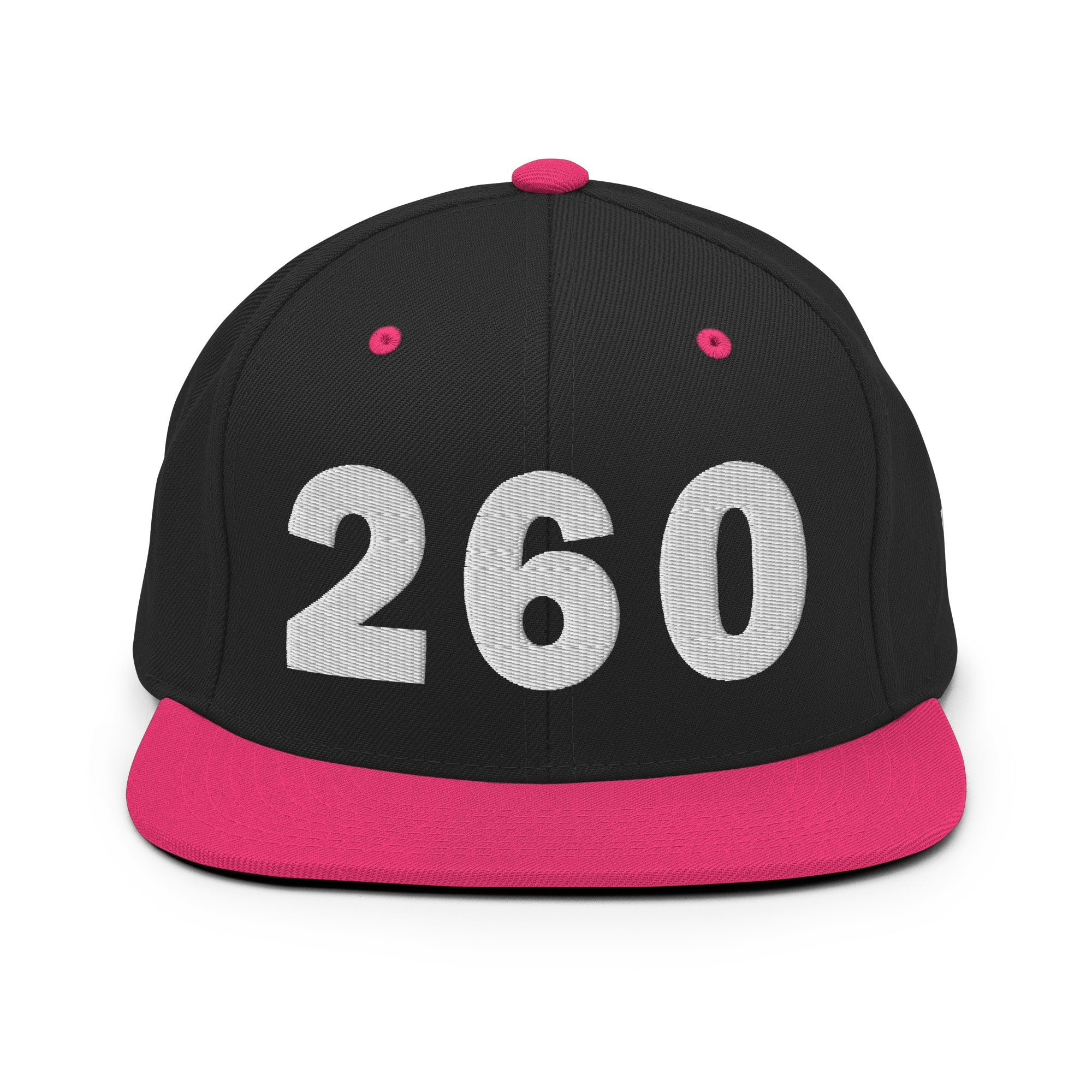 260 Area Code Snapback Hat