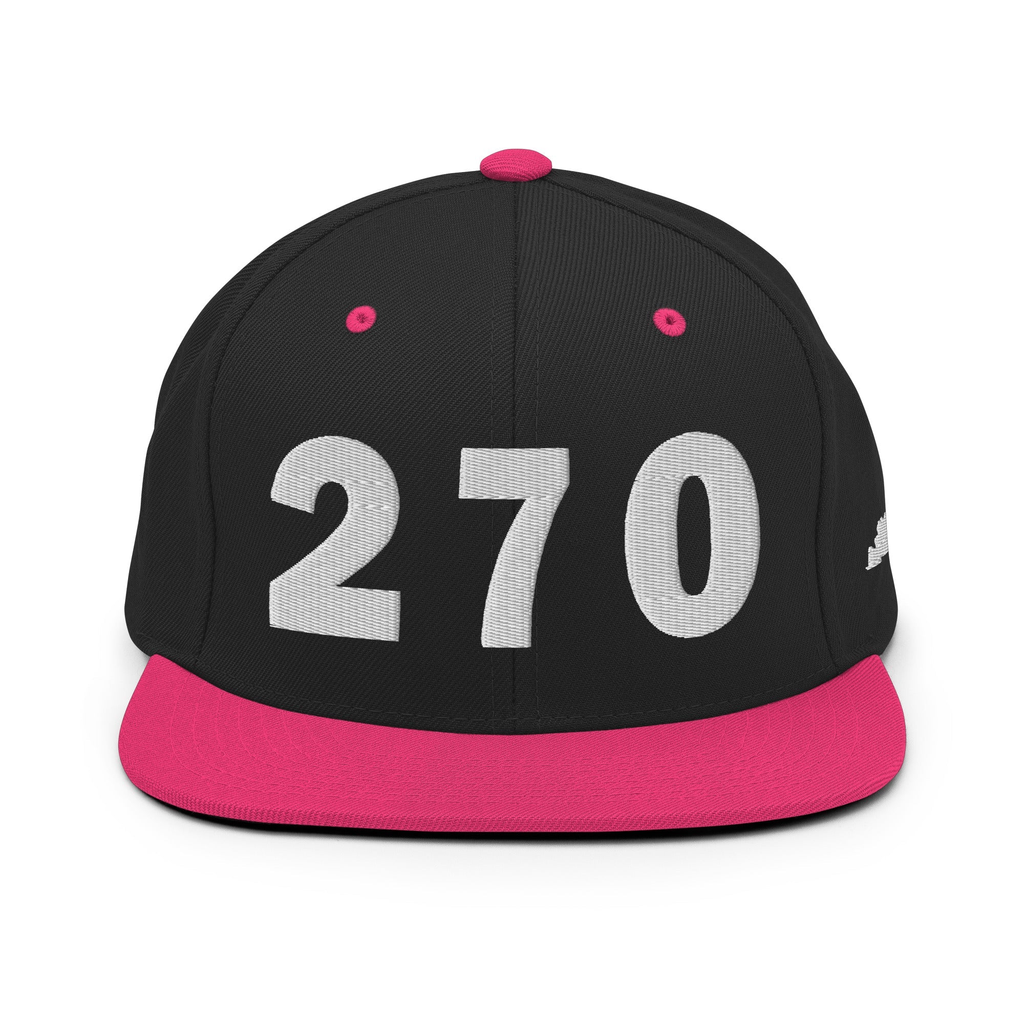 270 Area Code Snapback Hat