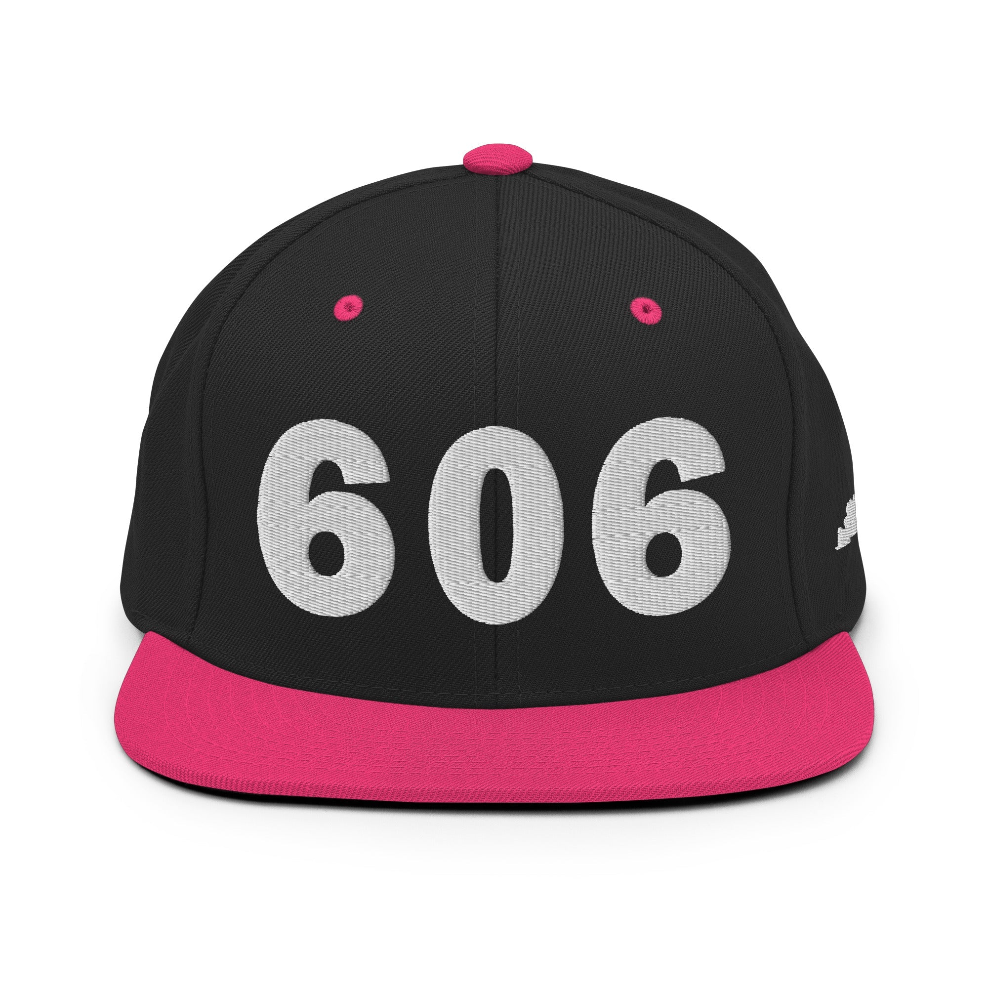 606 Area Code Snapback Hat