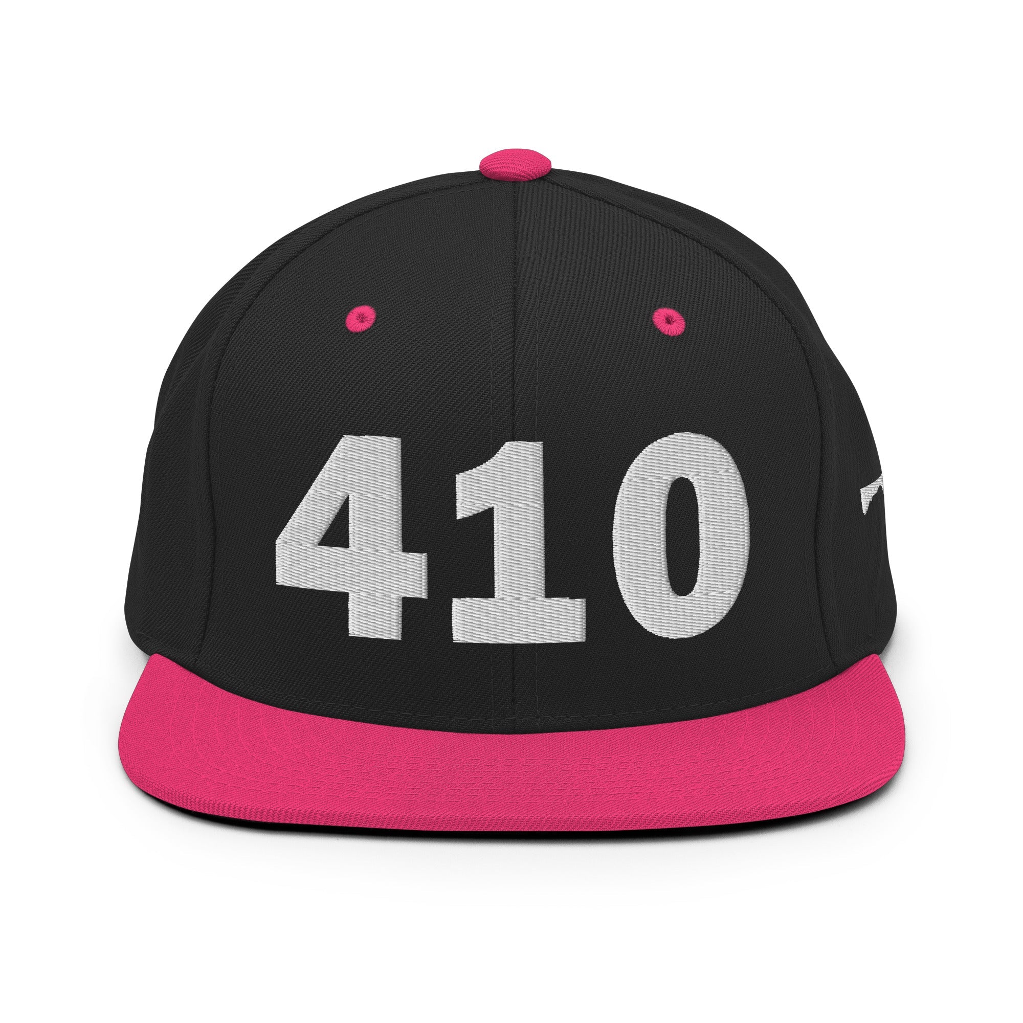 410 Area Code Snapback Hat