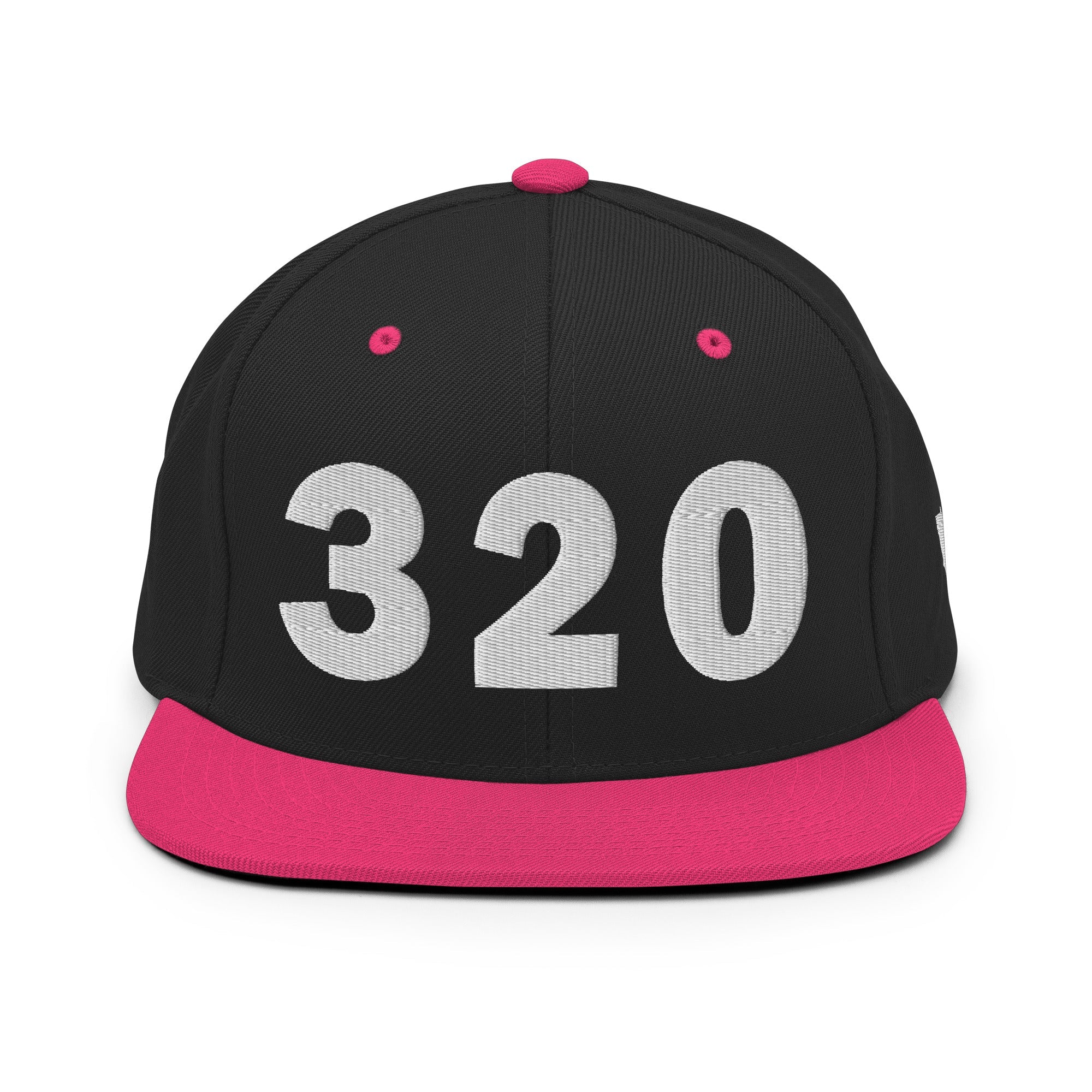 320 Area Code Snapback Hat