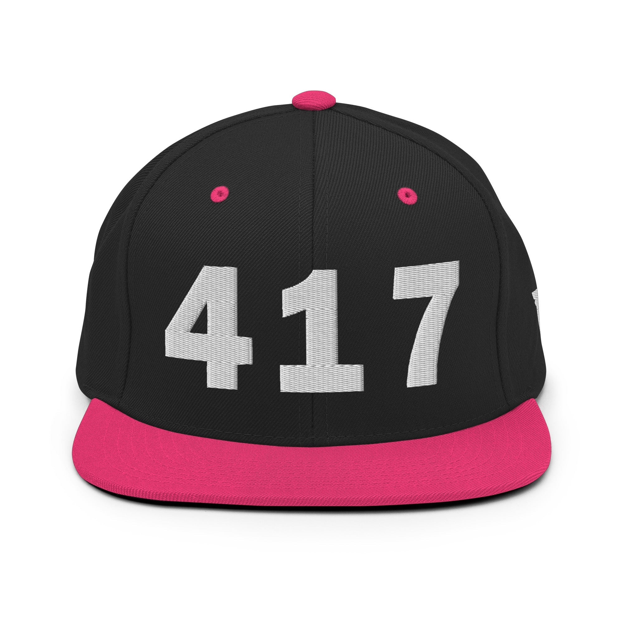 417 Area Code Snapback Hat