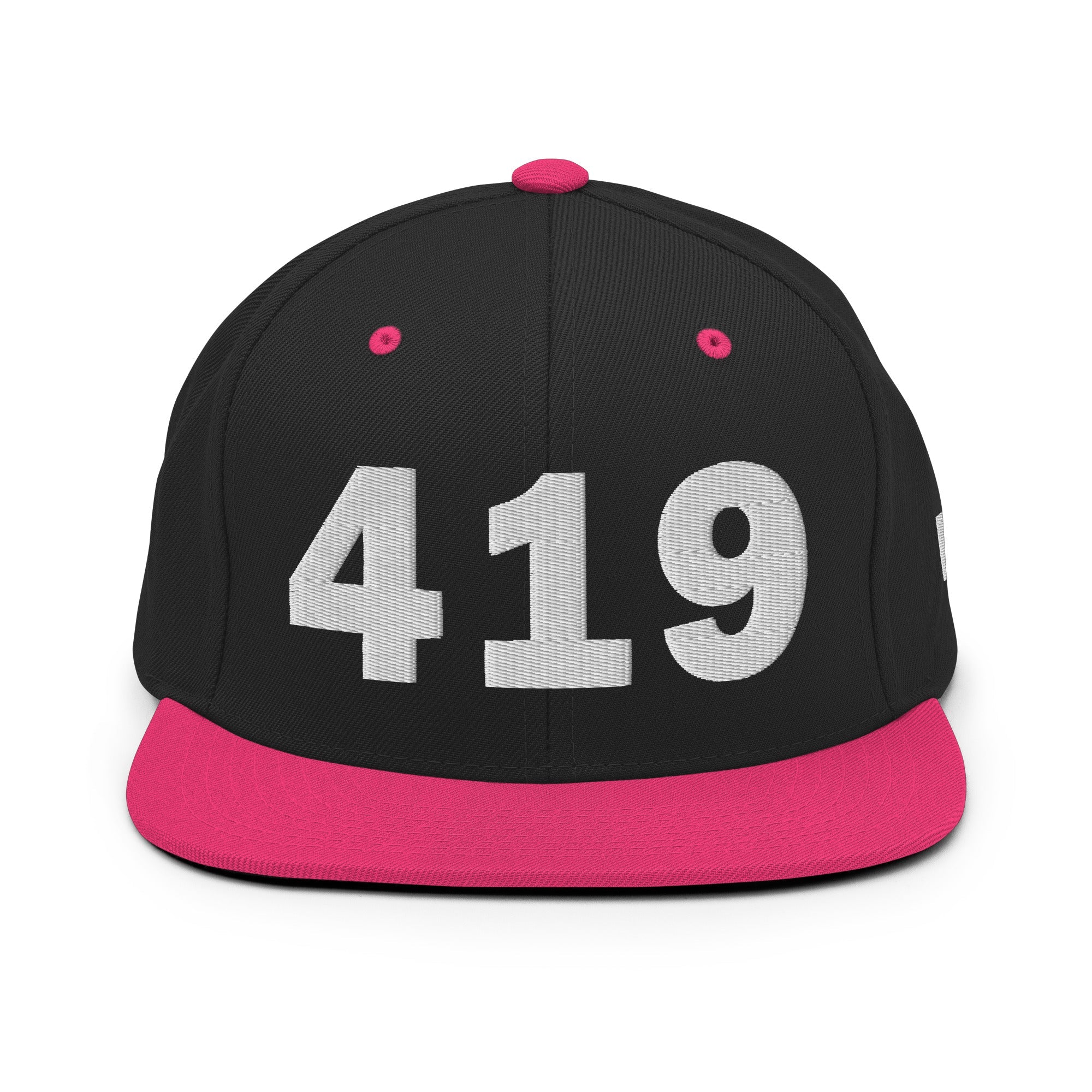 419 Area Code Snapback Hat