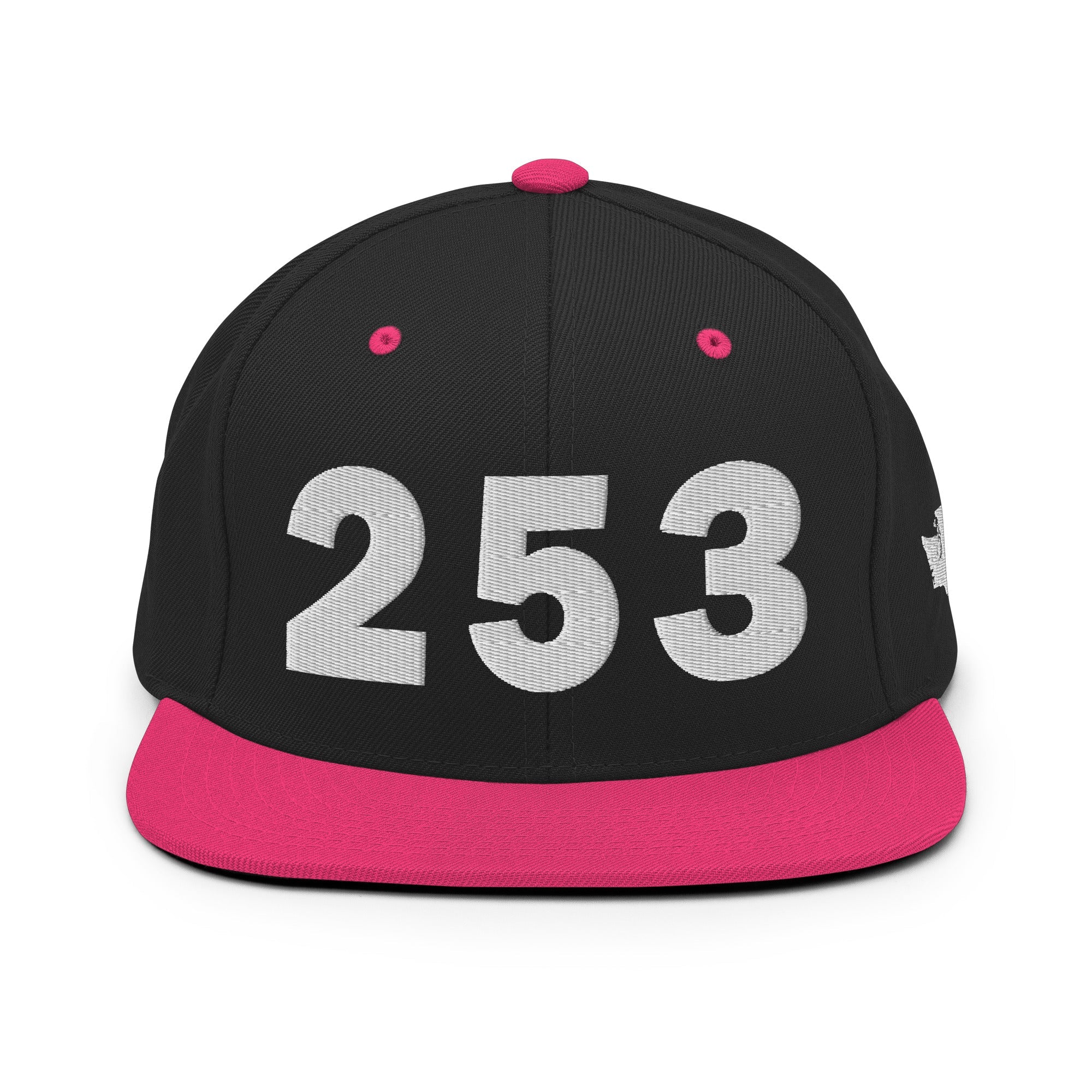 253 Area Code Snapback Hat