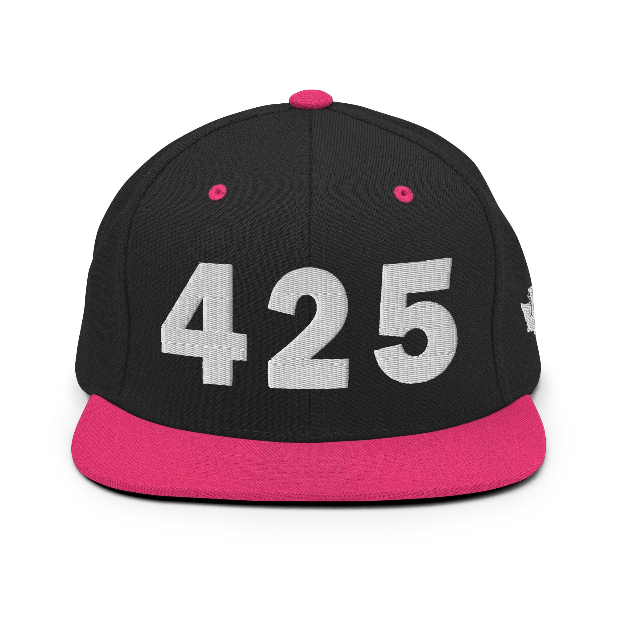 425 Area Code Snapback Hat