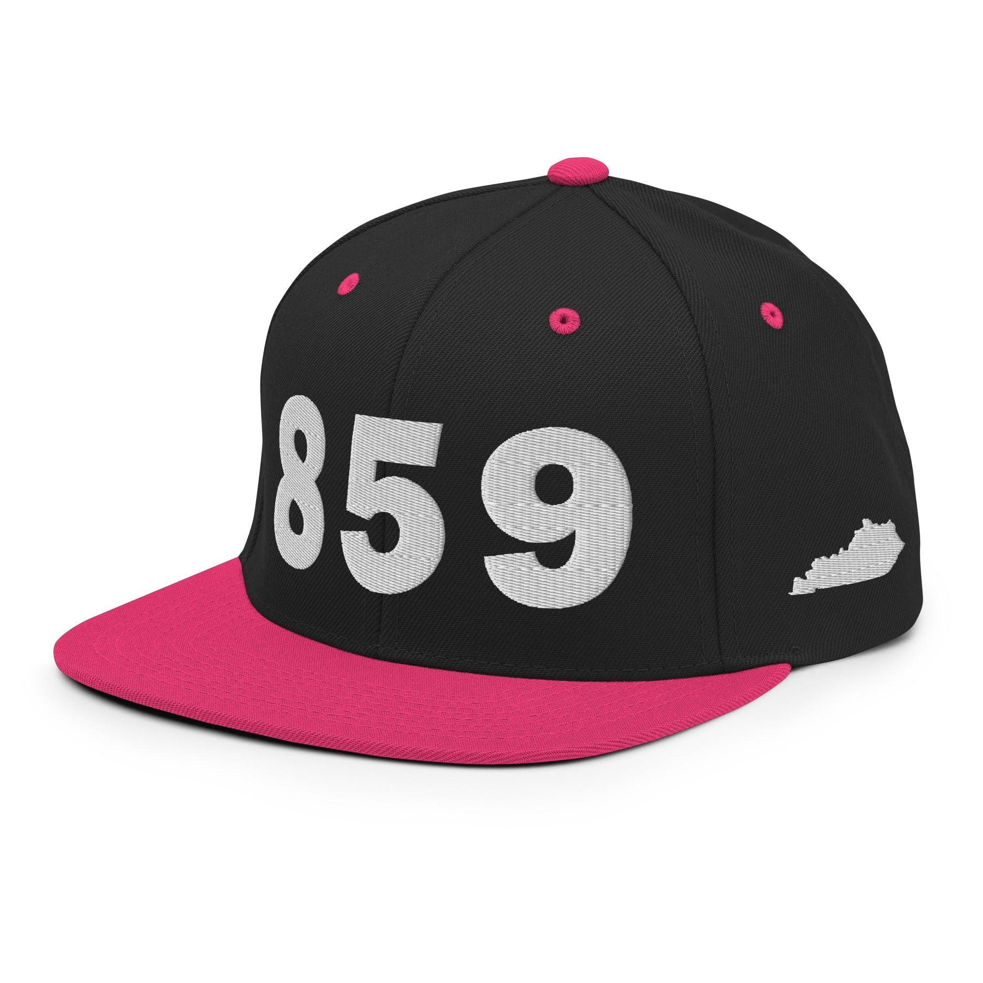 859 Area Code Snapback Hat