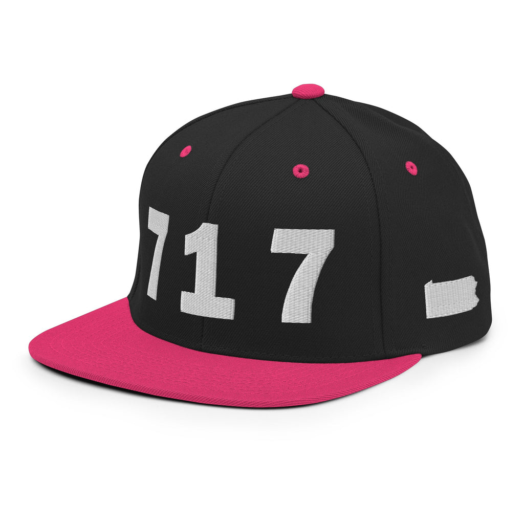 717 Area Code Snapback Hat