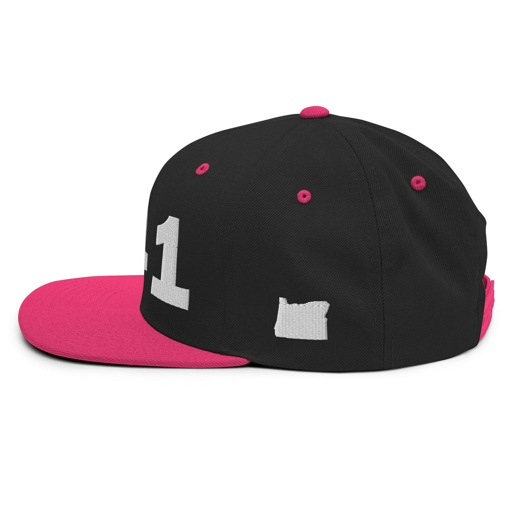 541 Area Code Snapback Hat