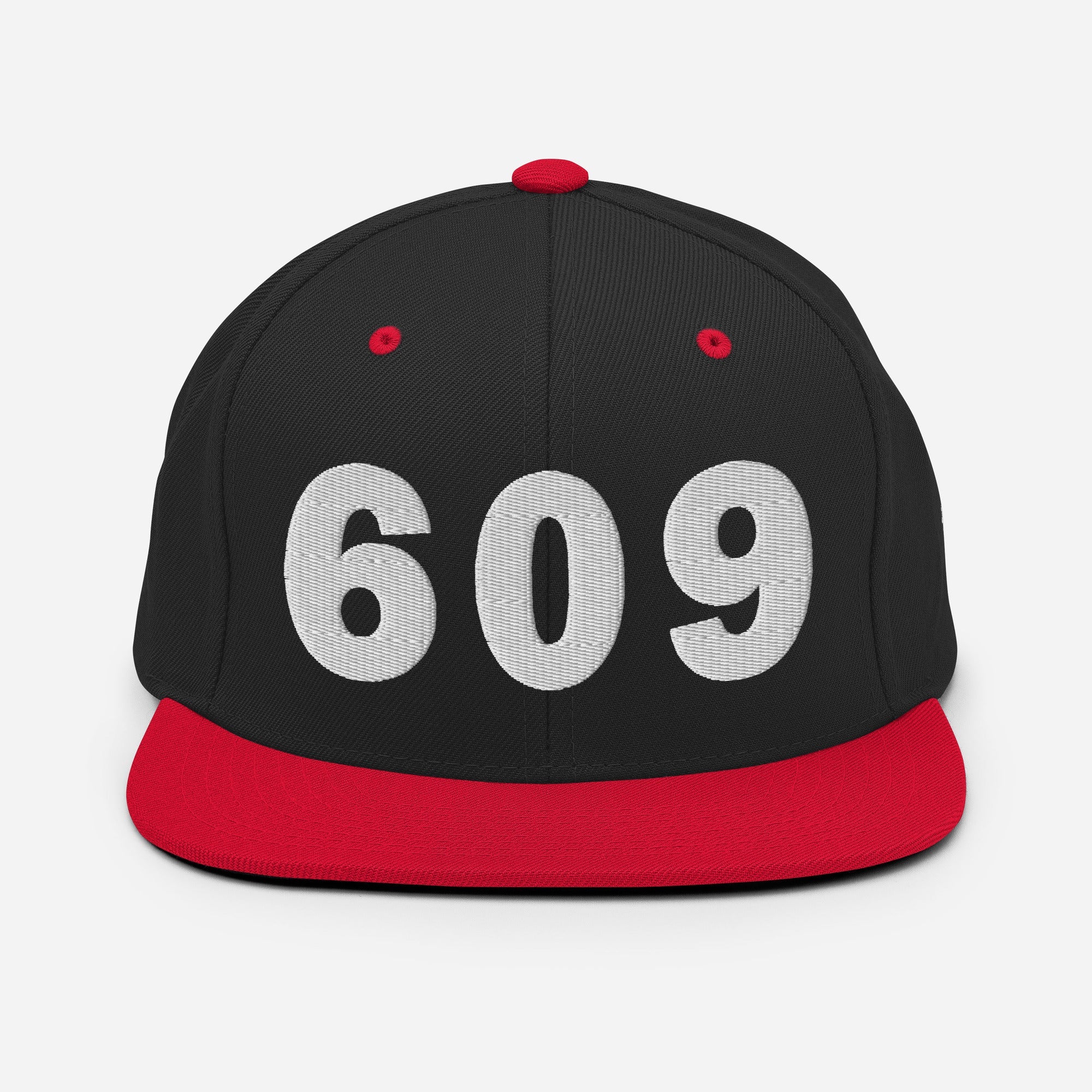 609 Area Code Snapback Hat