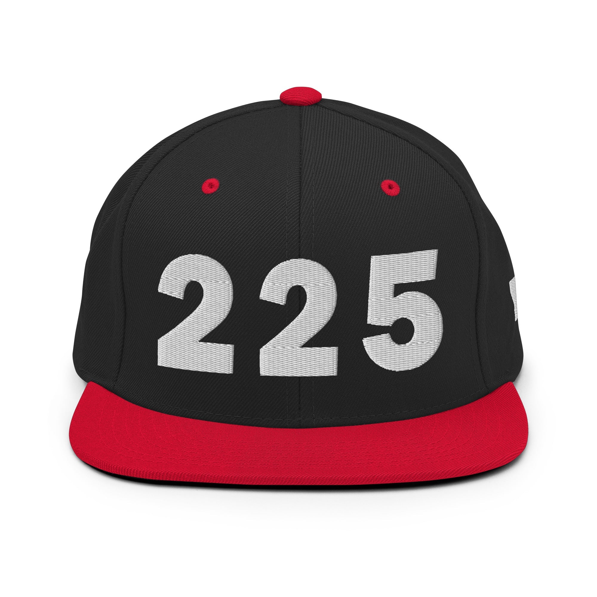 225 Area Code Snapback Hat