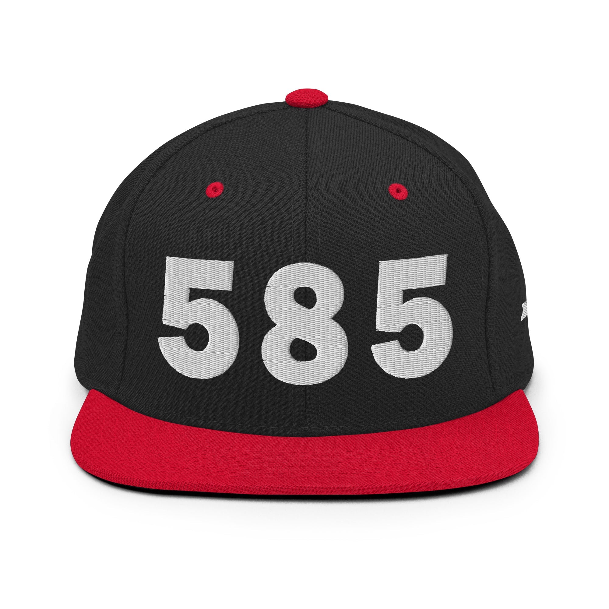 585 Area Code Snapback Hat