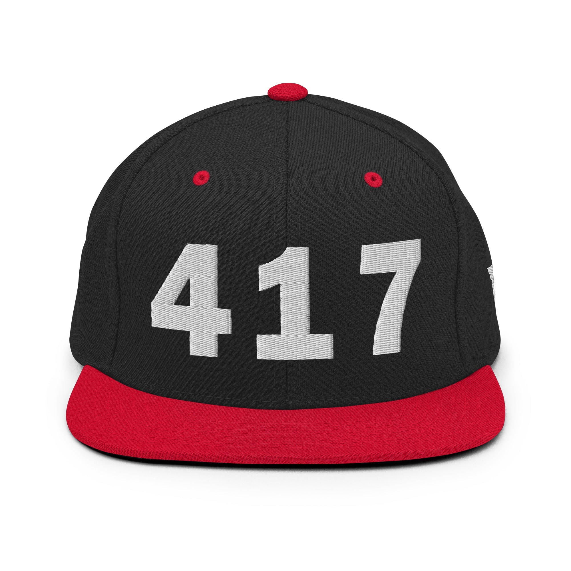 417 Area Code Snapback Hat