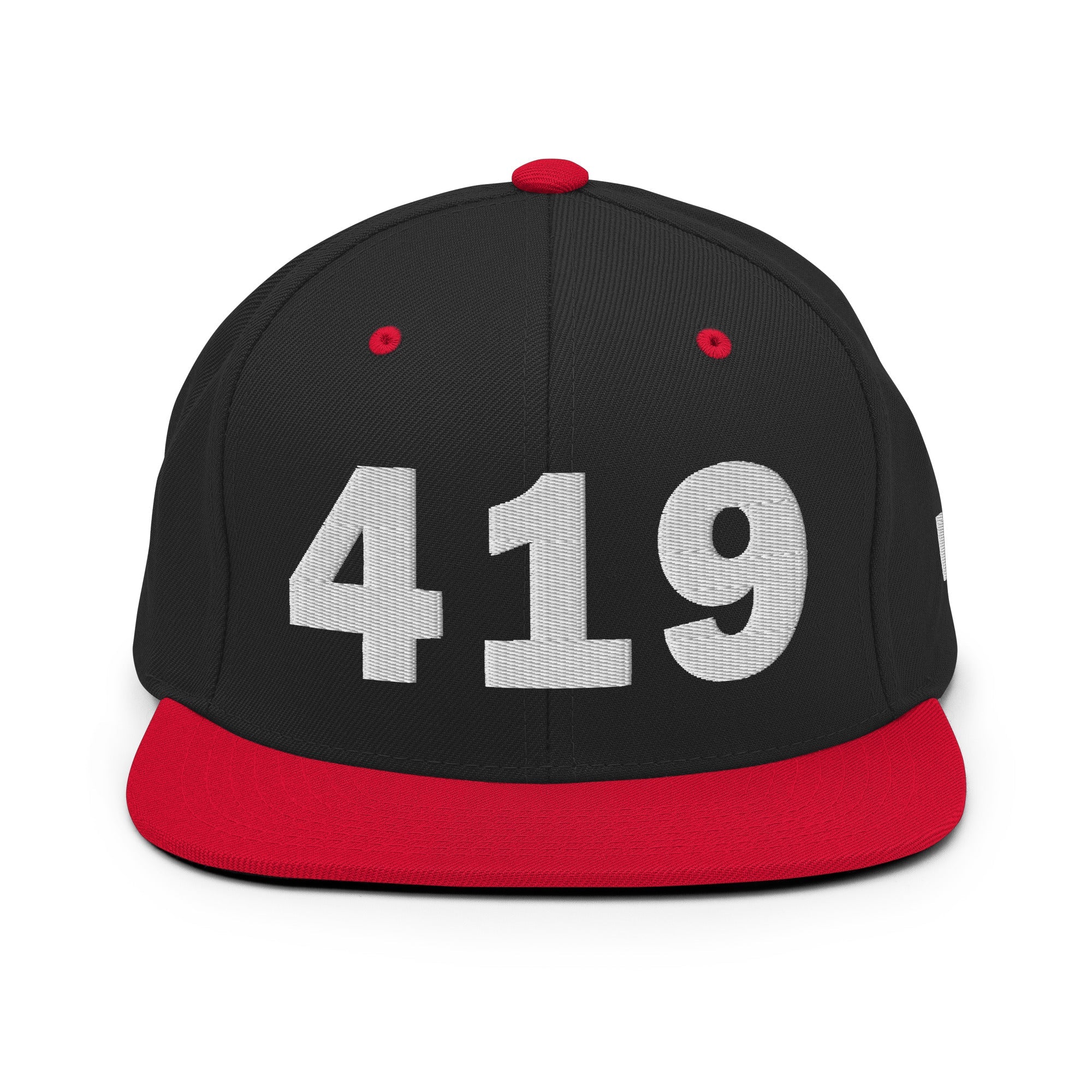 419 Area Code Snapback Hat