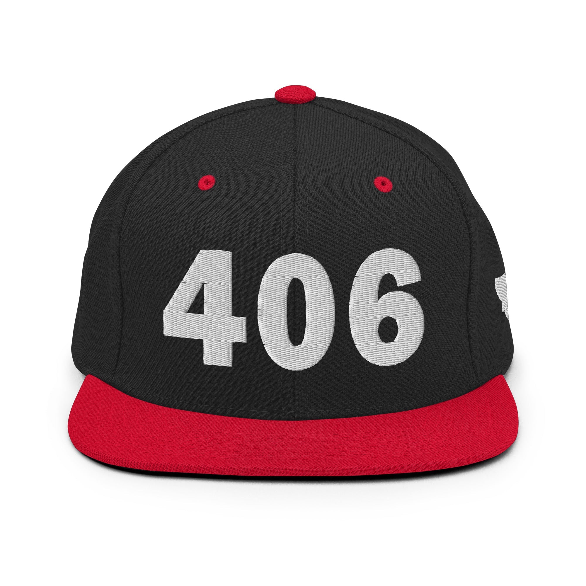 406 Area Code Snapback Hat