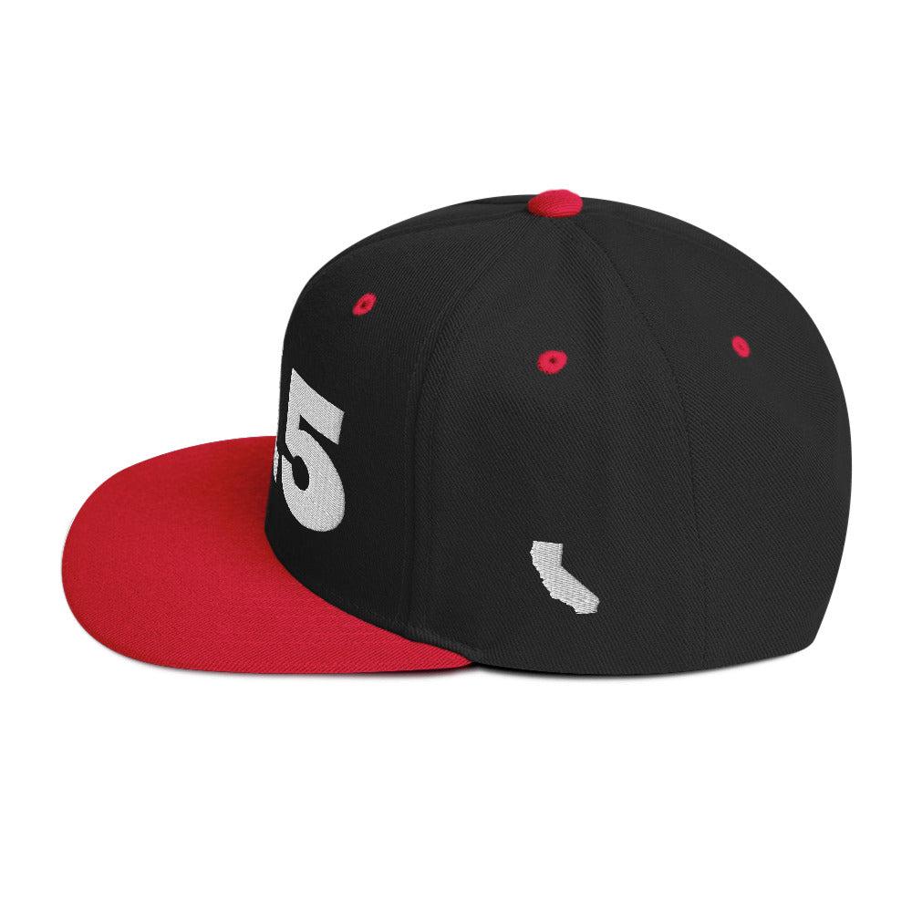 415 Area Code Snapback Hat