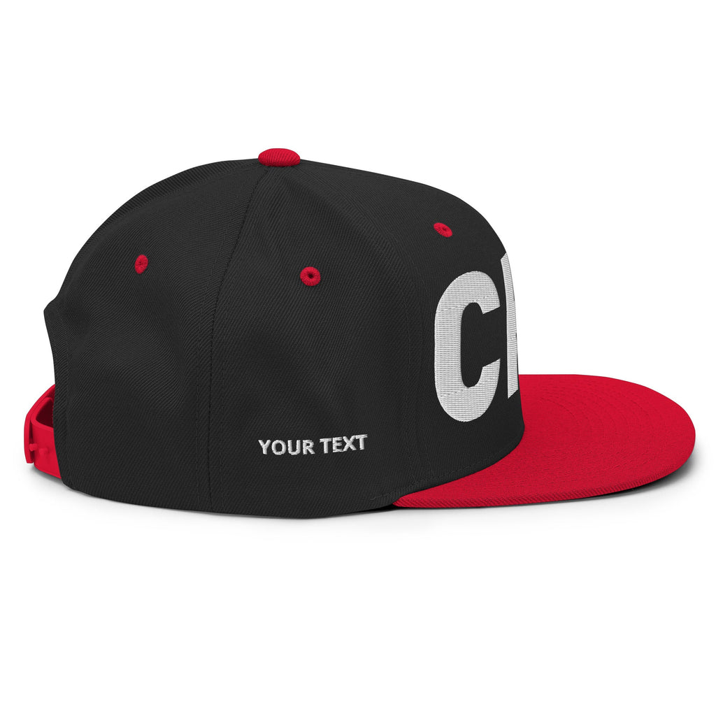 CHS Charleston South Carolina Snapback Hat
