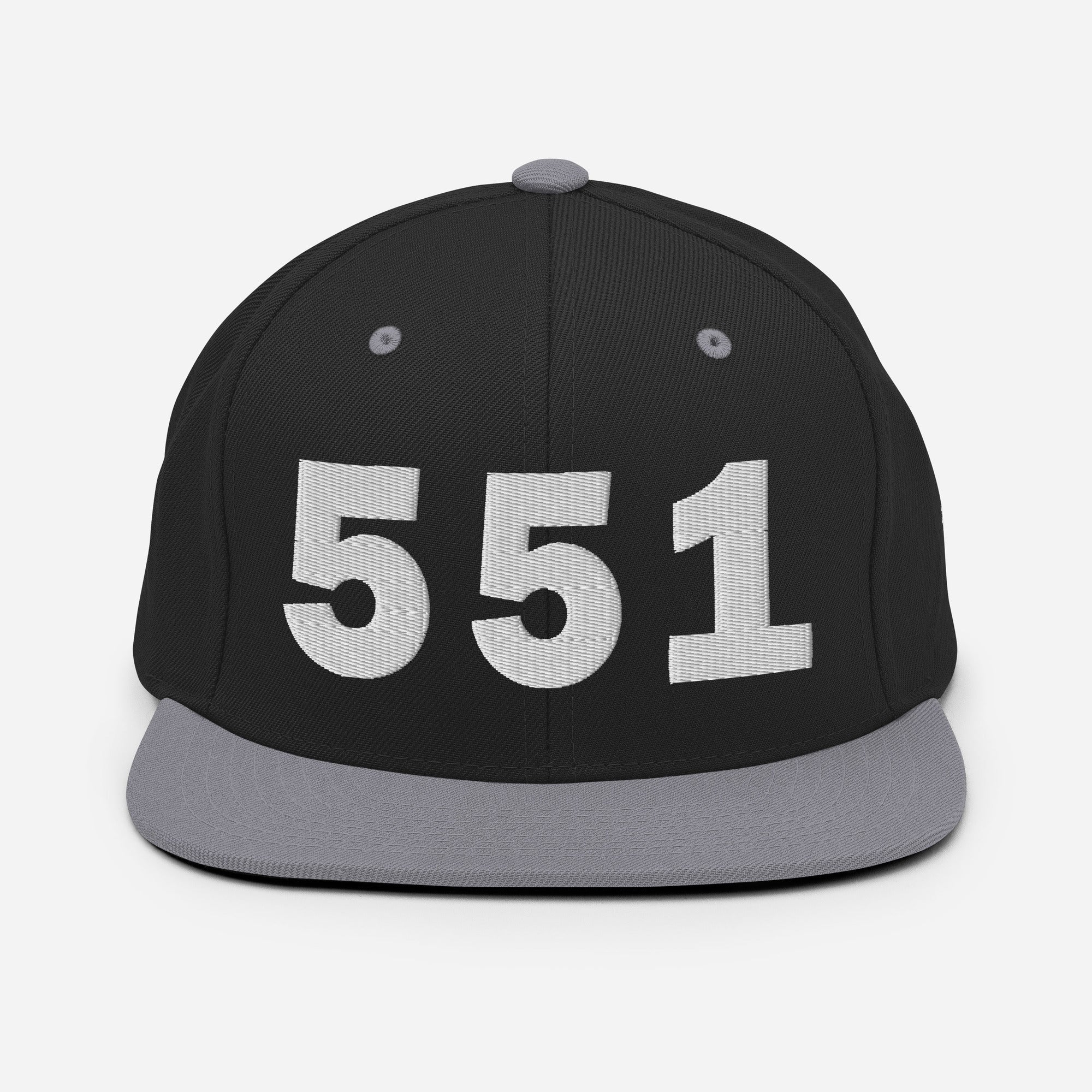 551 Area Code Snapback Hat