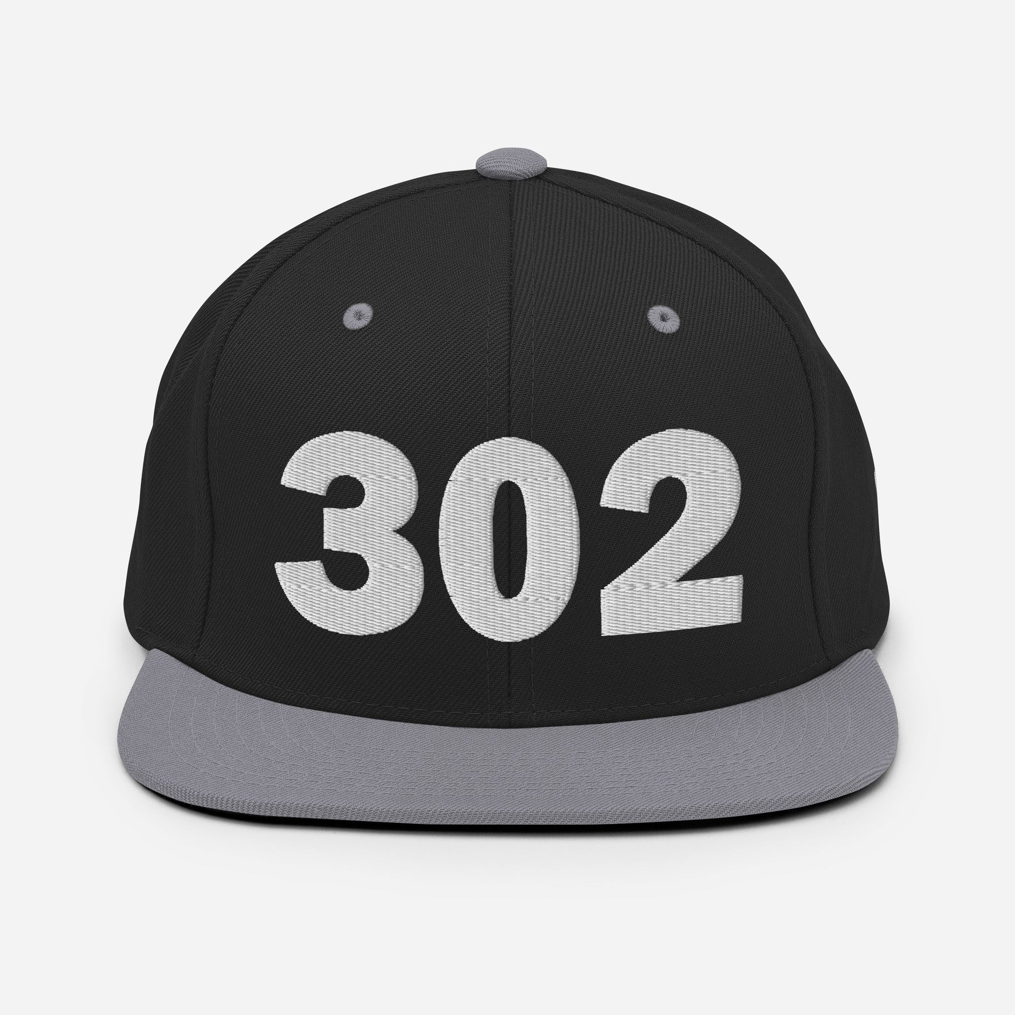 302 Area Code Snapback Hat