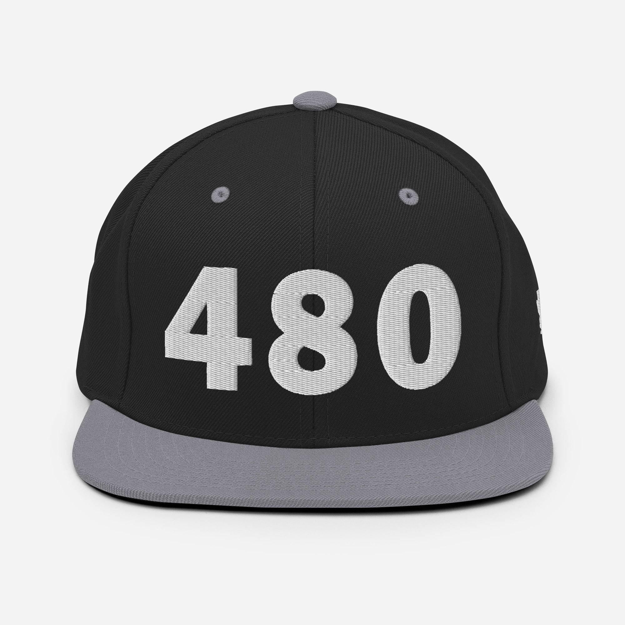 480 Area Code Snapback Hat