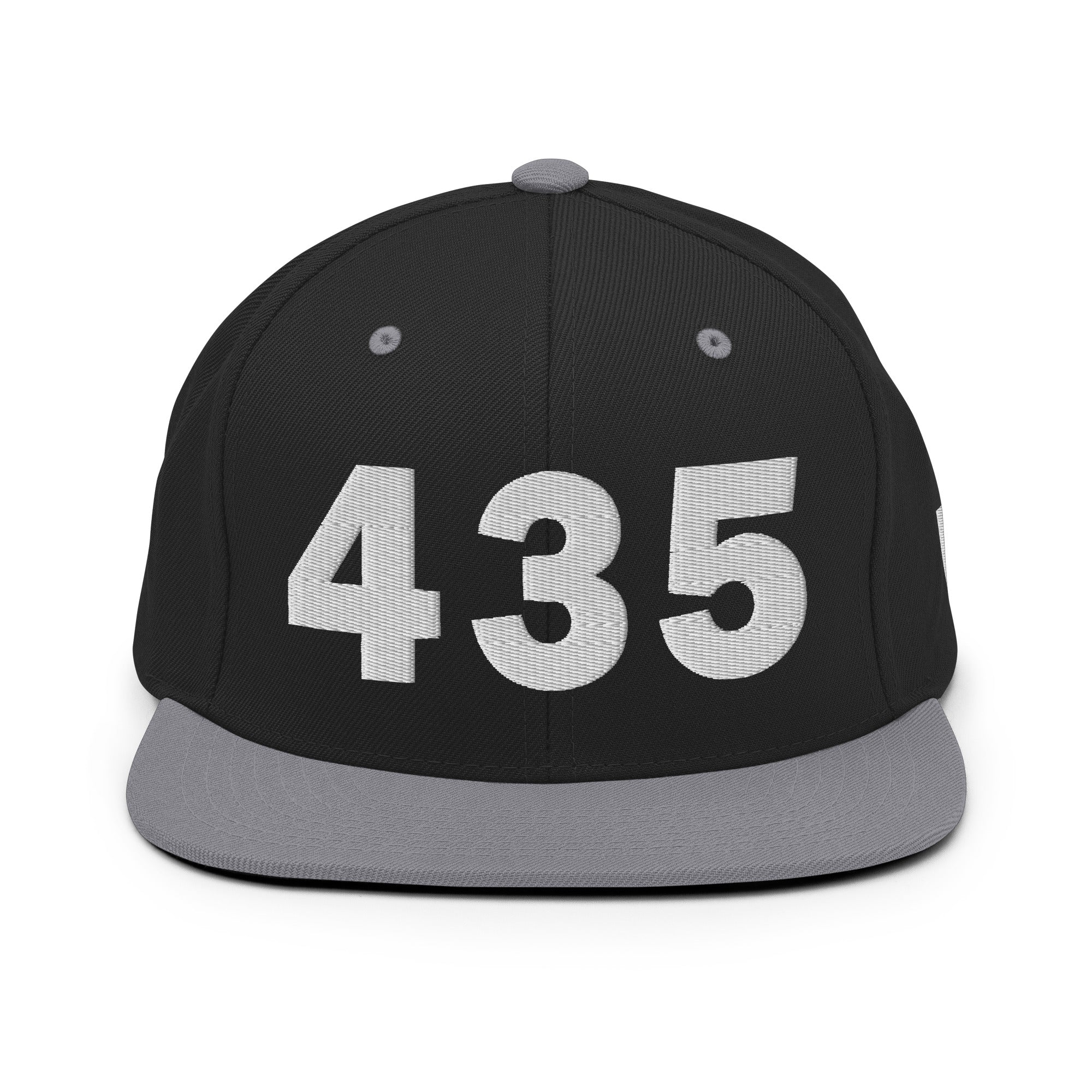 435 Area Code Snapback Hat