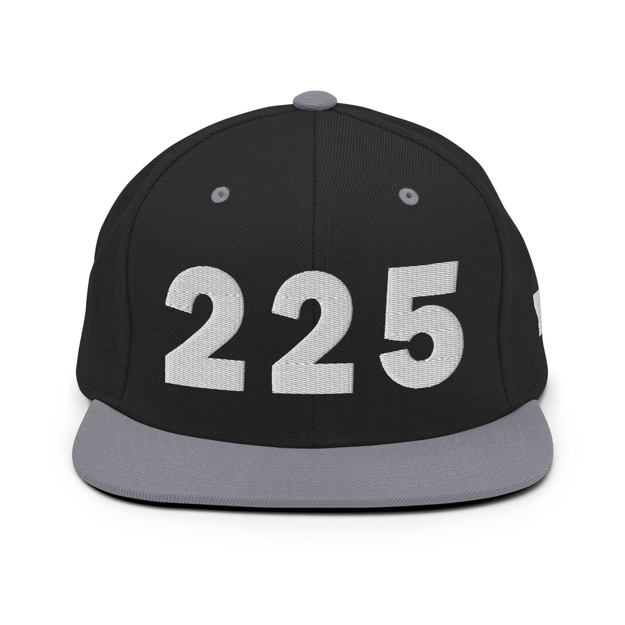 225 Area Code Snapback Hat
