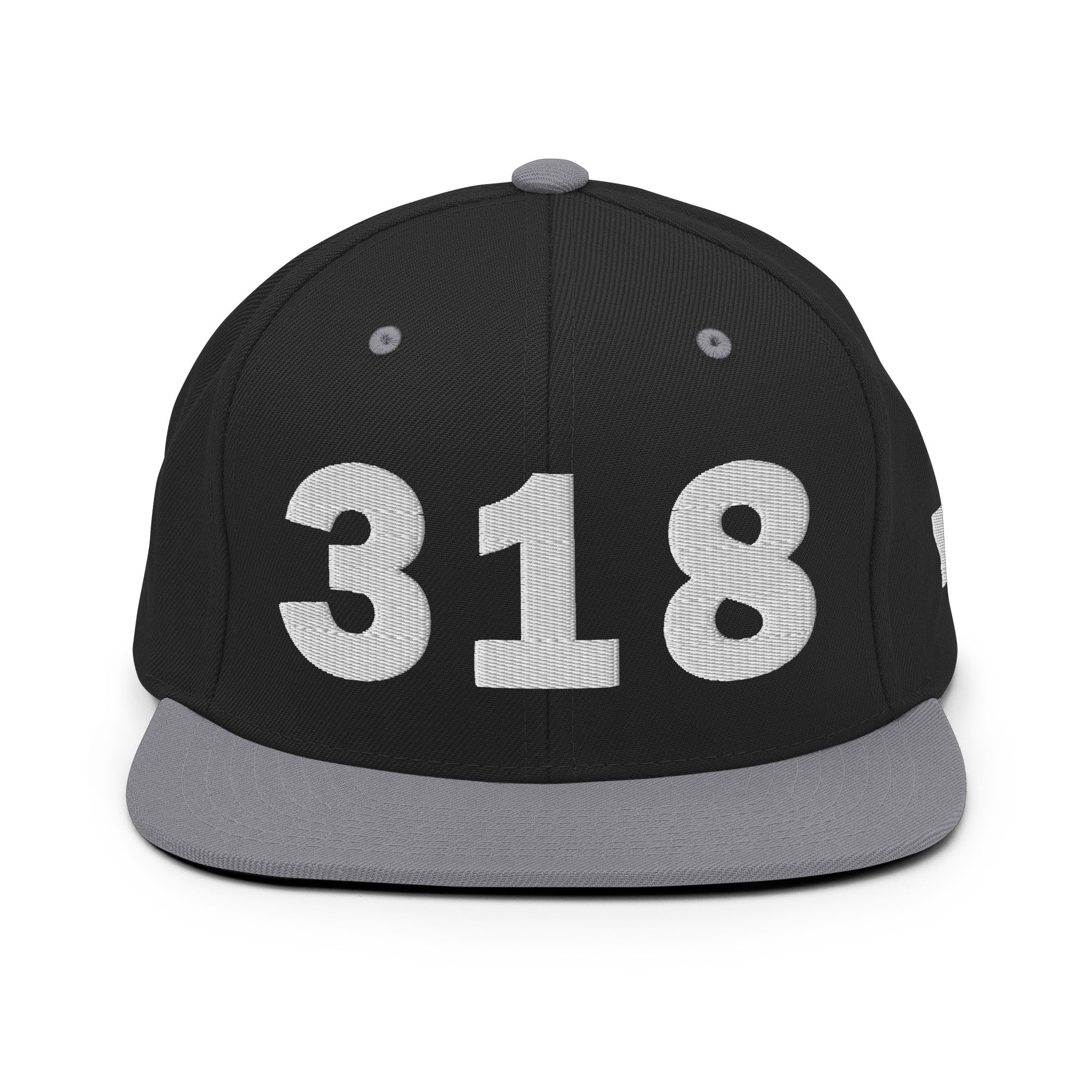 318 Area Code Snapback Hat