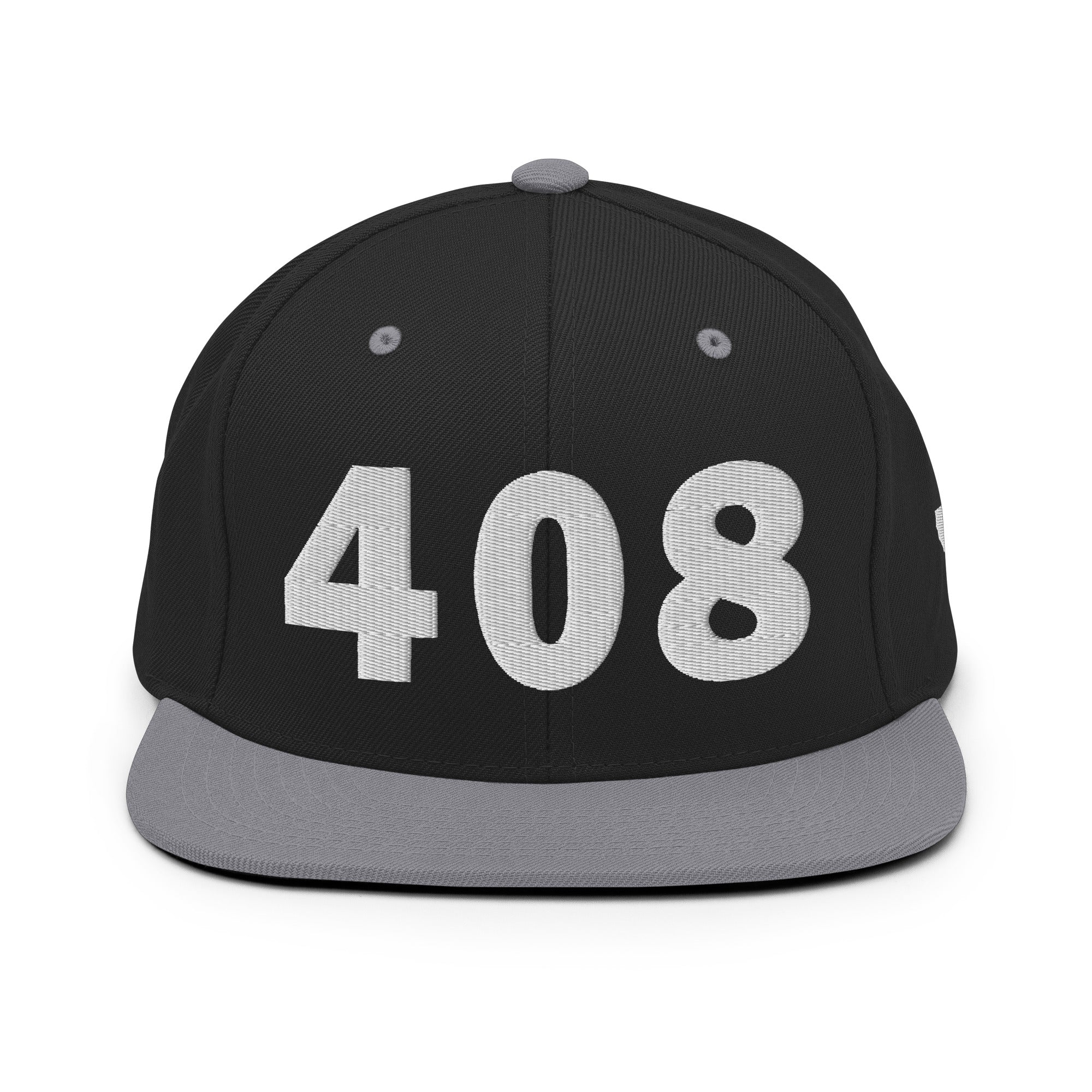 408 Area Code Snapback Hat