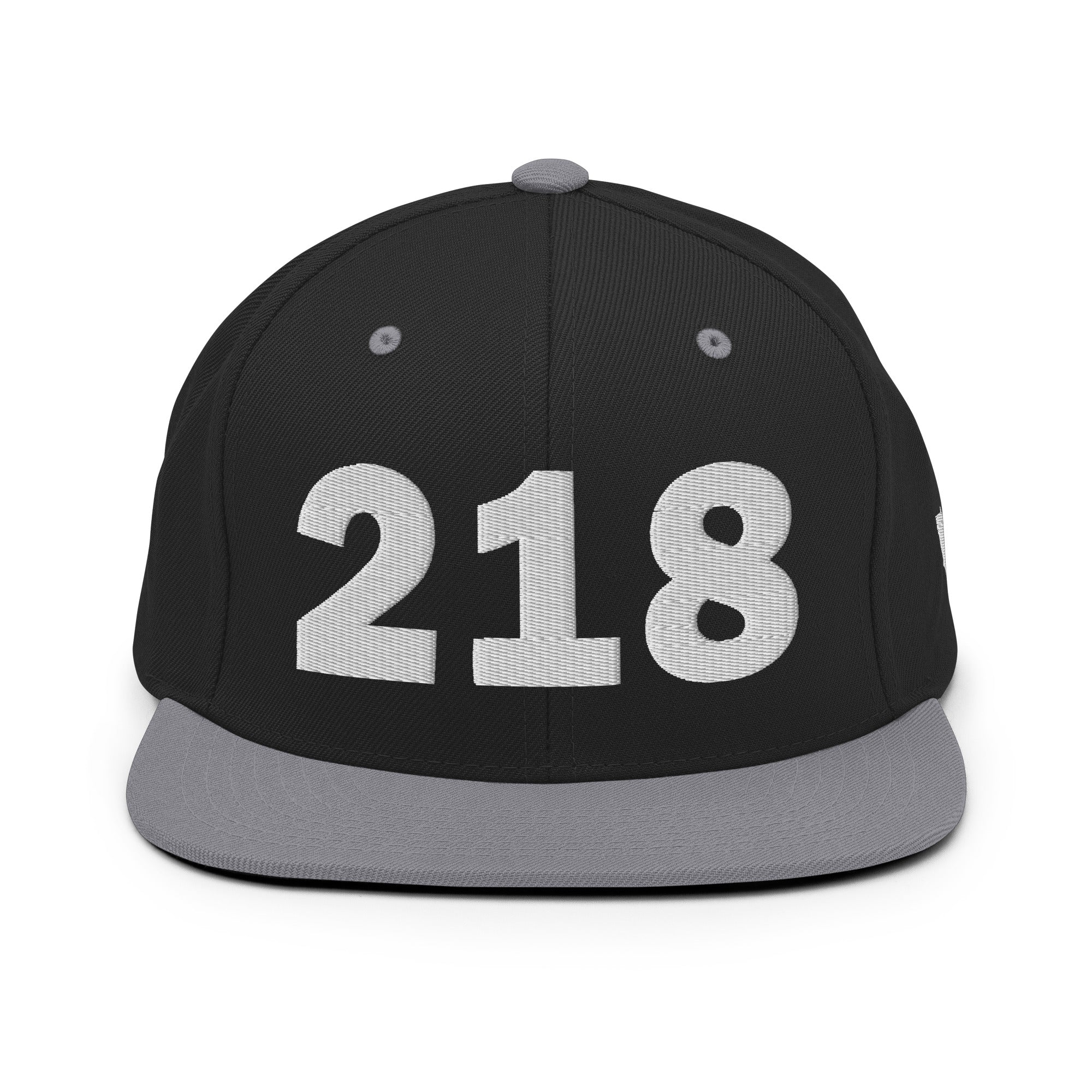 218 Area Code Snapback Hat
