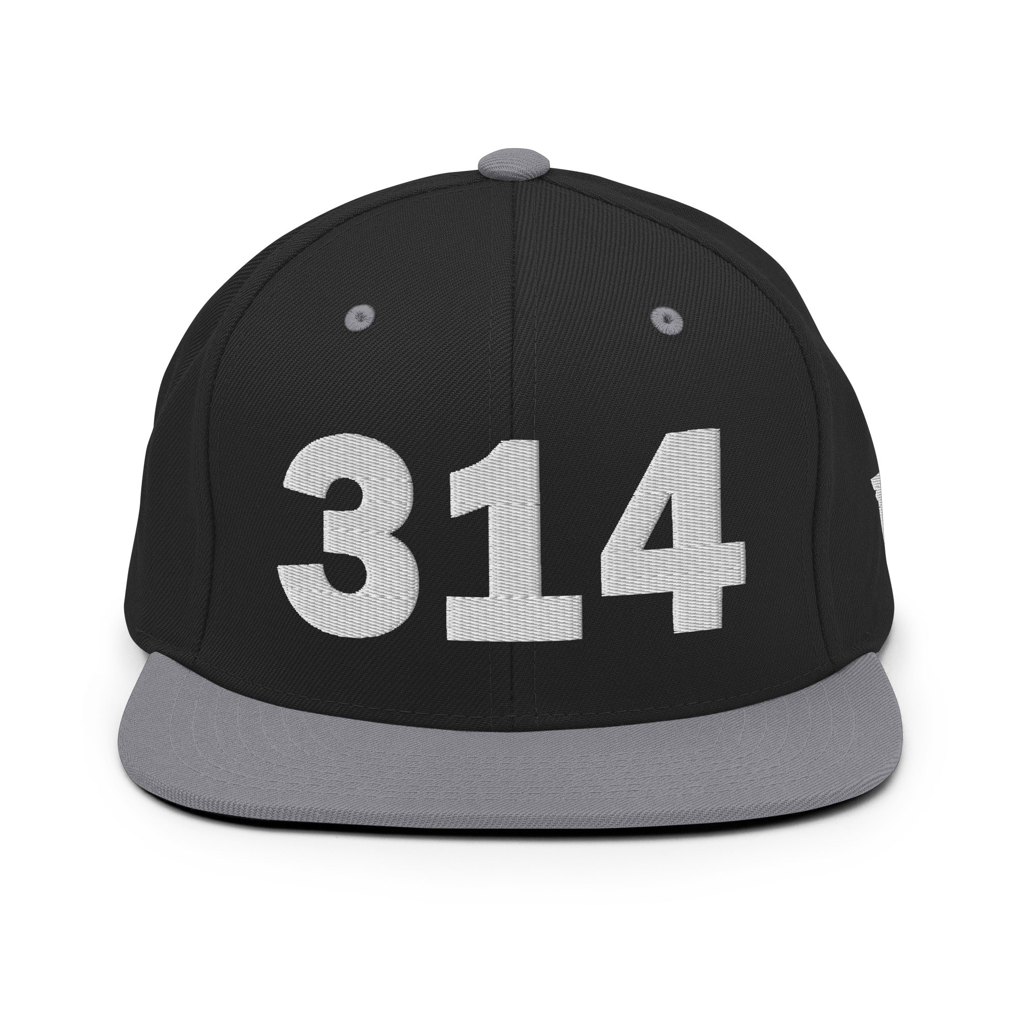 314 Area Code Snapback Hat