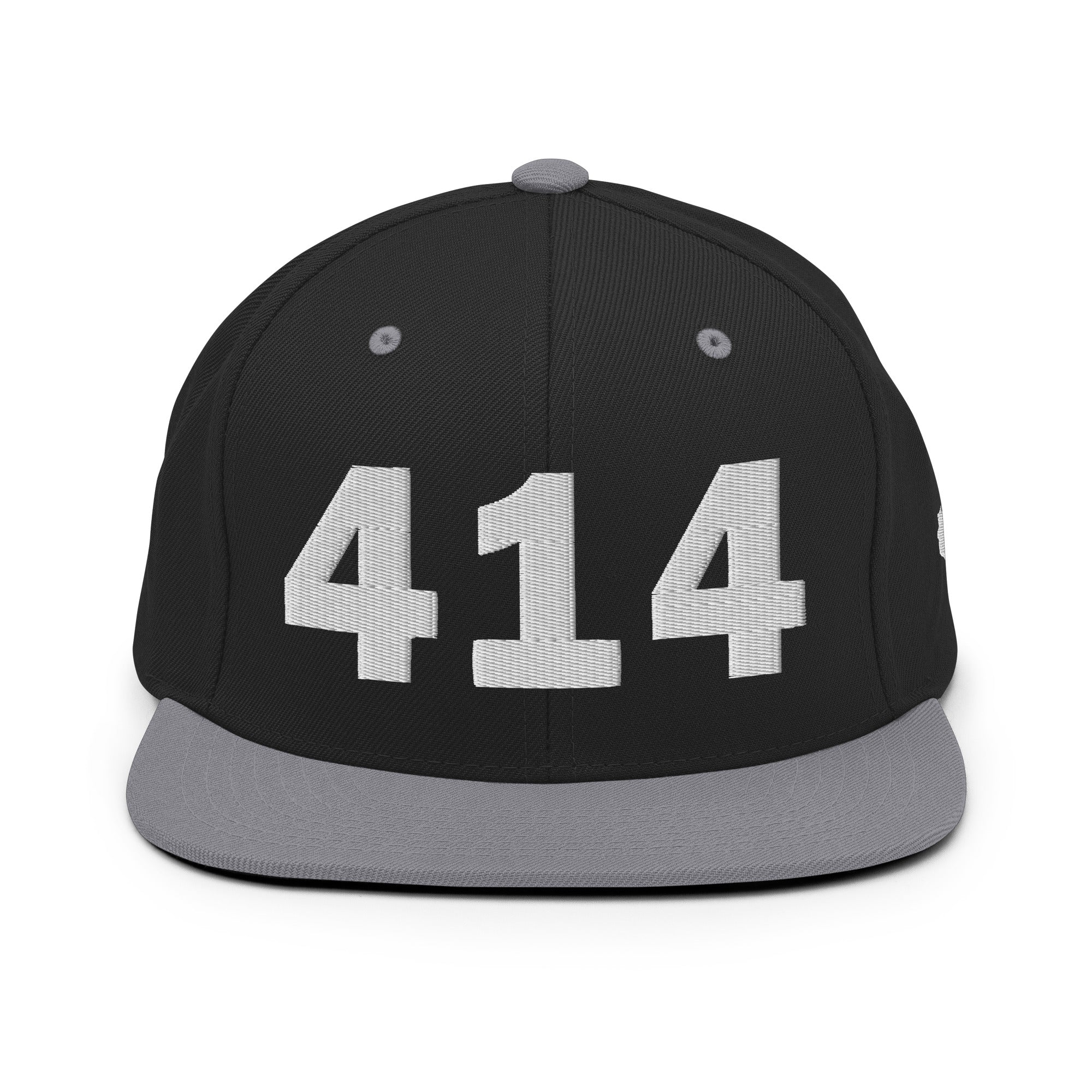 414 Area Code Snapback Hat