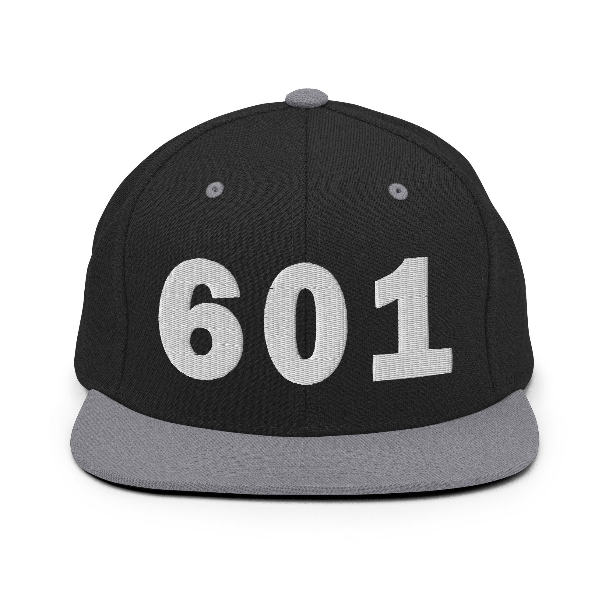 601 Area Code Snapback Hat