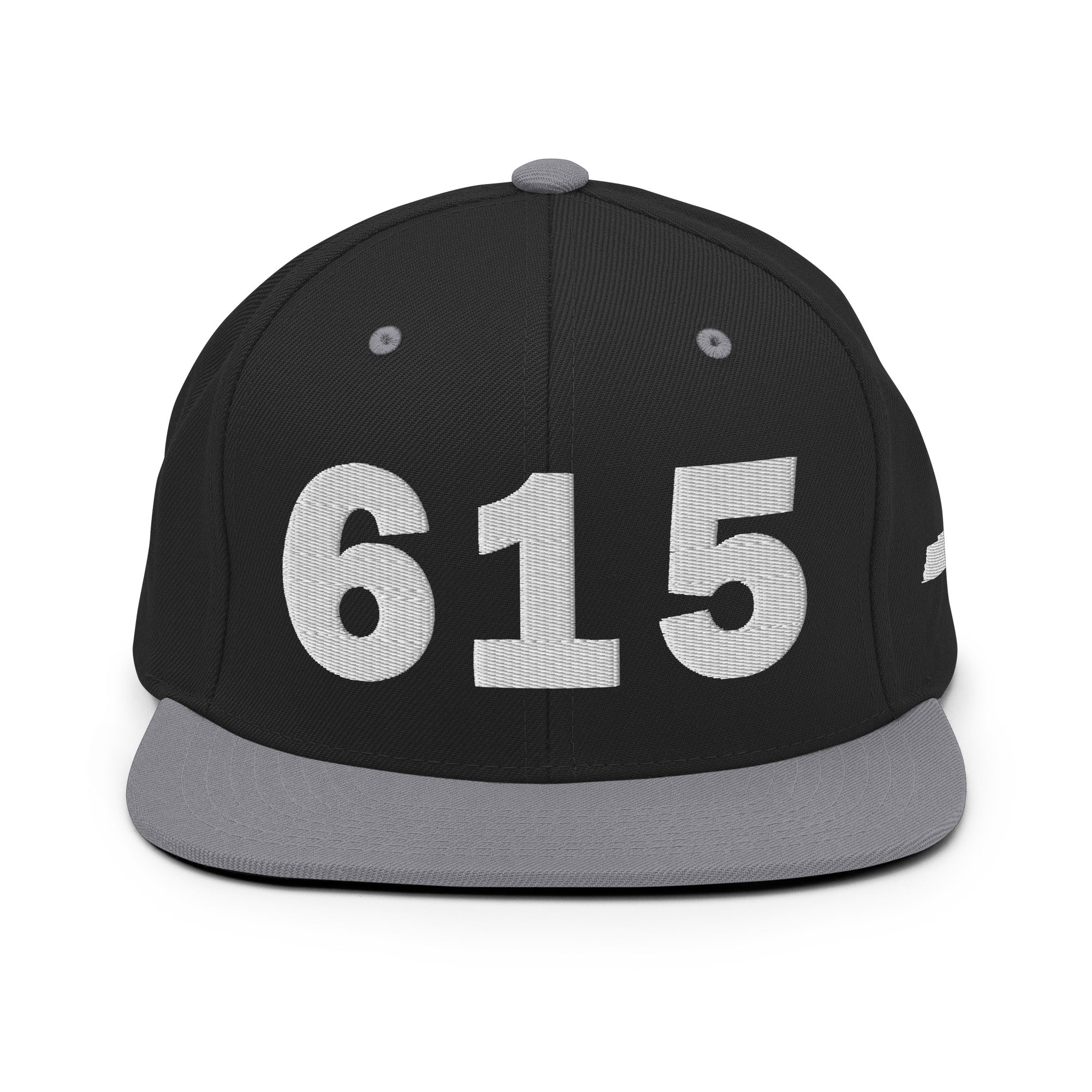 615 Area Code Snapback Hat
