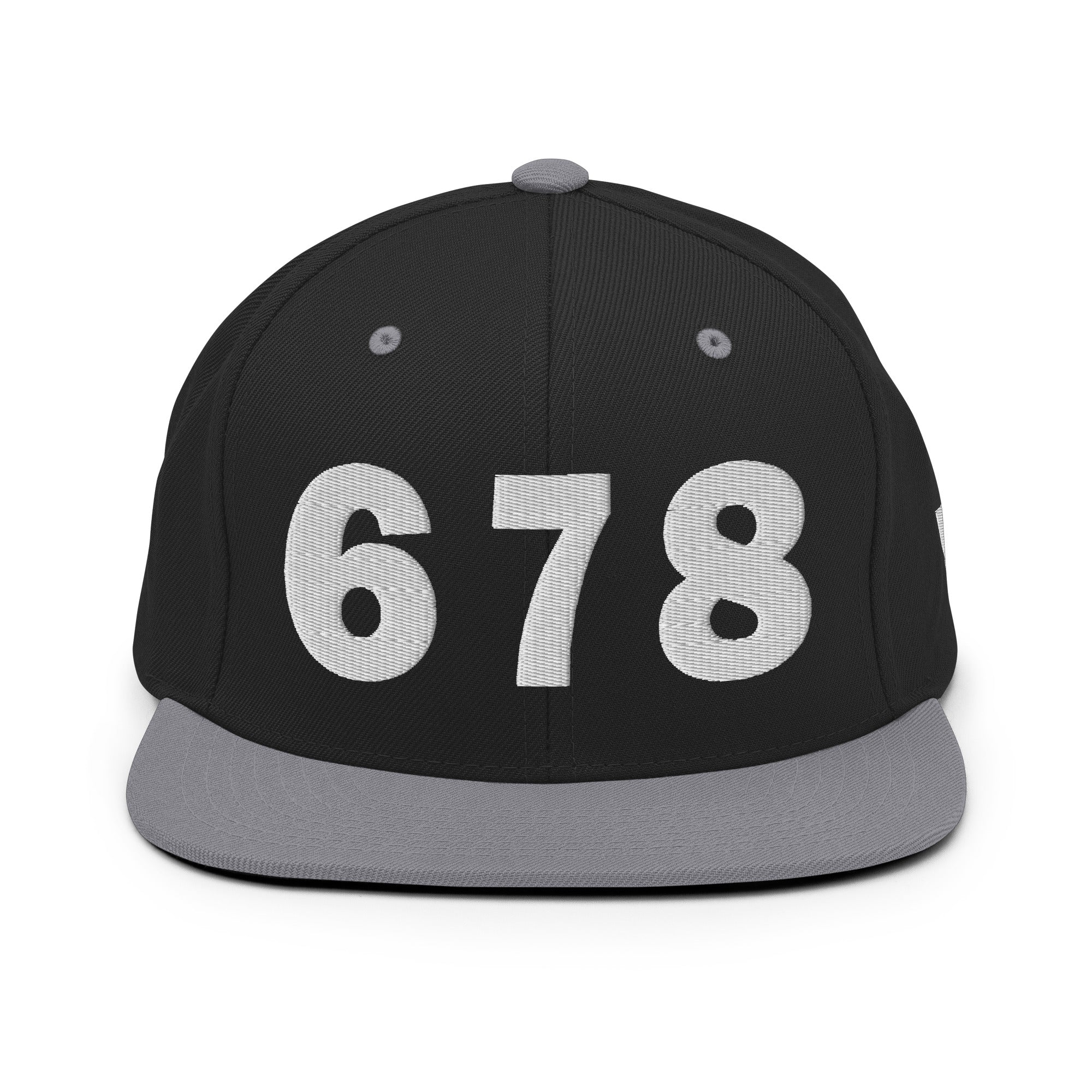 678 Area Code Snapback Hat